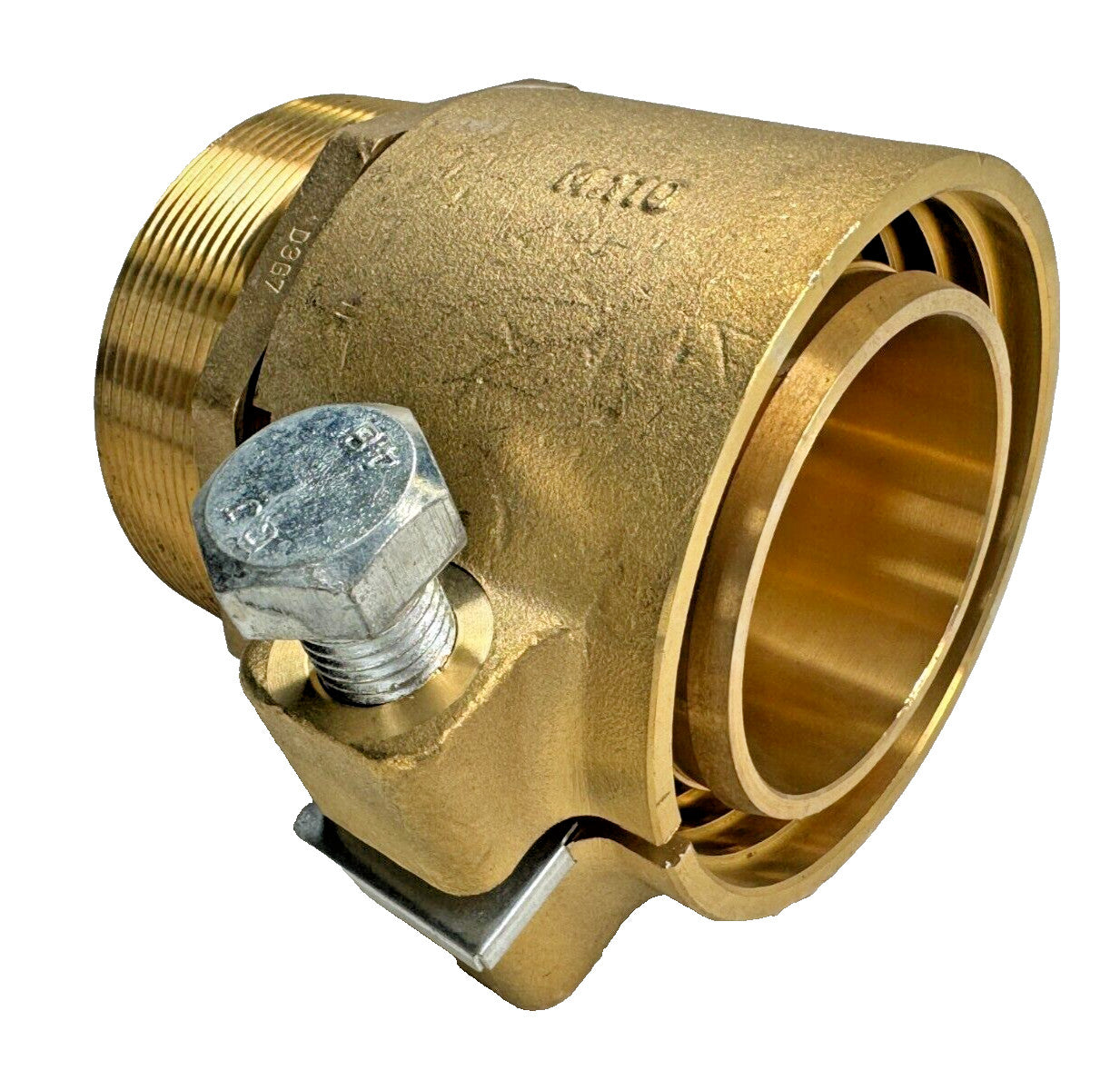 4" PEX to Male NPT Compression Transition Adapter Fitting, Brass