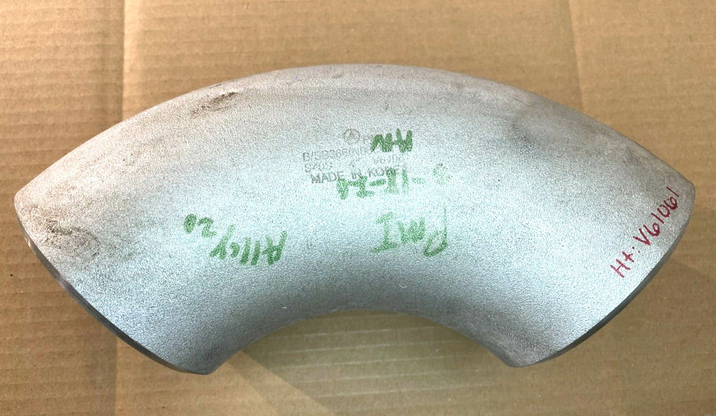 4" Schedule 40 Long Radius 90 Degree Elbow Seamless | B/SB366 N08020 ALLOY 20