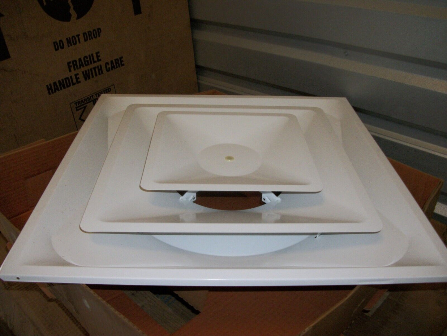 NEW Hart & Cooley 050506 Fixed Pattern Two Cone T-Bar Diffusers 24 X 24
