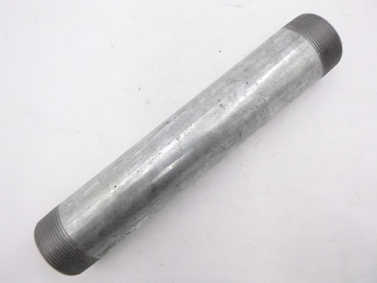 Southwire 645612 2" MNPT x 12" L Galvanized Steel Conduit Pipe Nipple