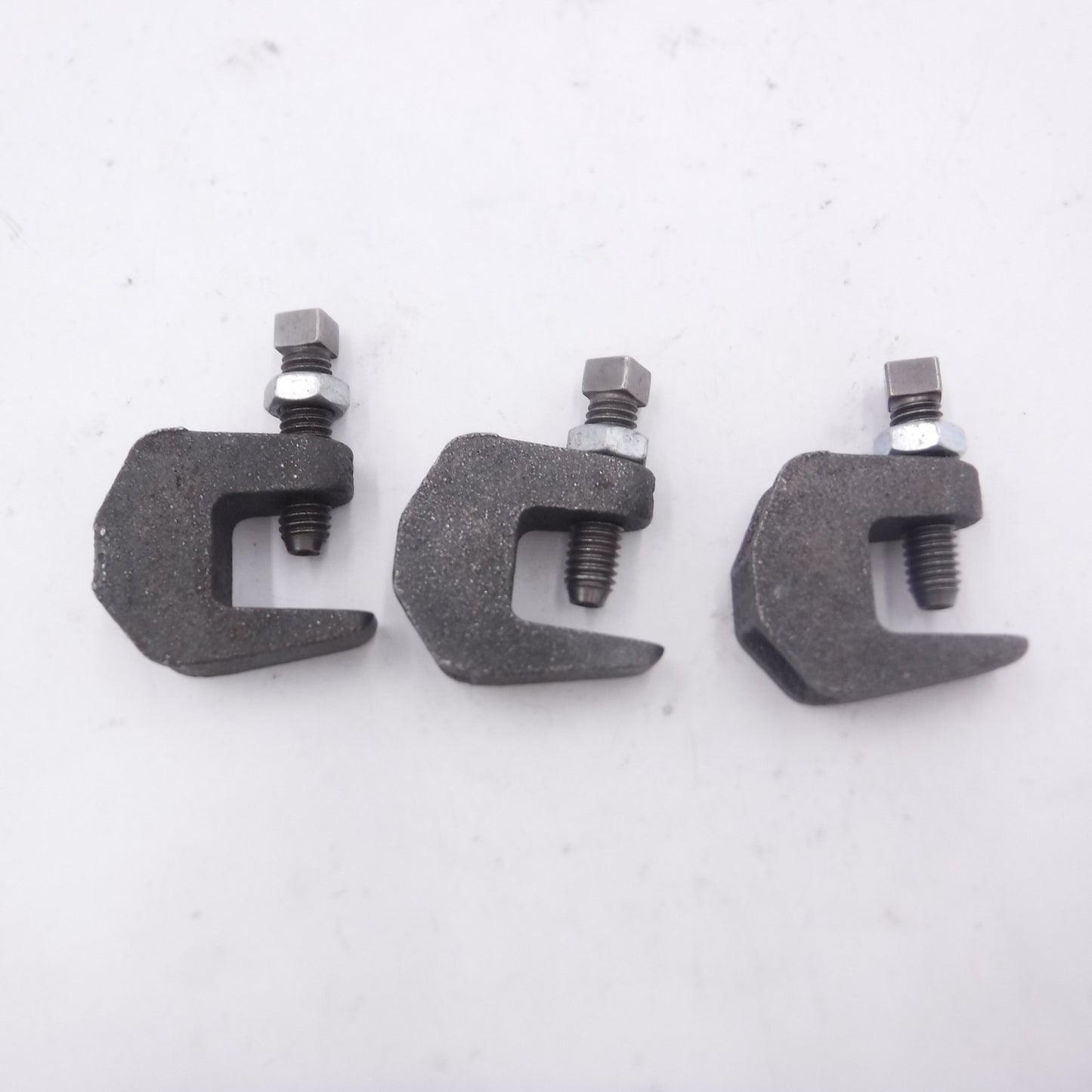 3 Pack Anvil Fig 92 Standard Throat C-Clamp 3/8" Rod Ductile Iron 31160