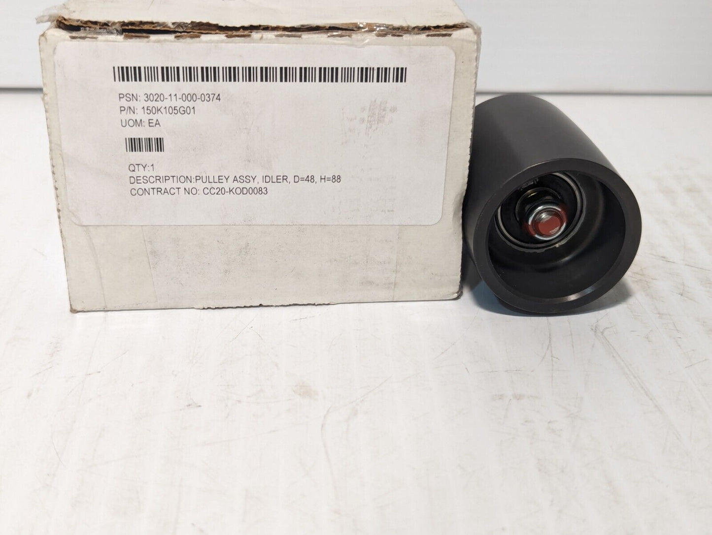 3020-11-000-0374 150K105G01 Idler Pulley Assembly, D=48, H=88mm