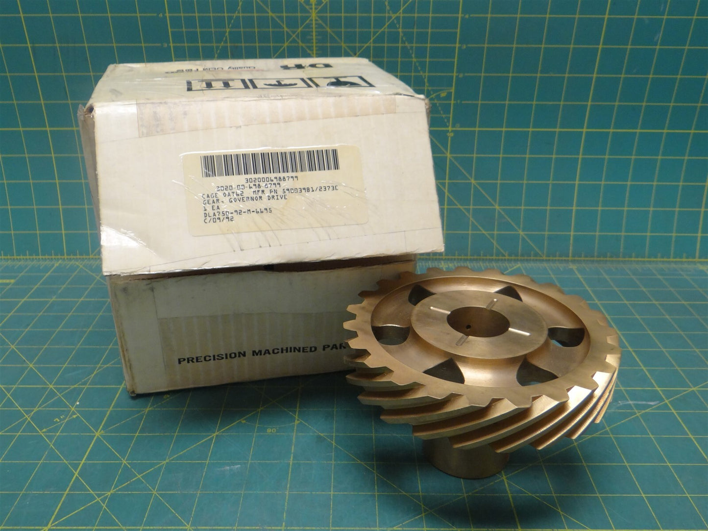 Dresser-Rand 590039B1 2373E Governor Drive Gear NSN 3020-00-698-8799