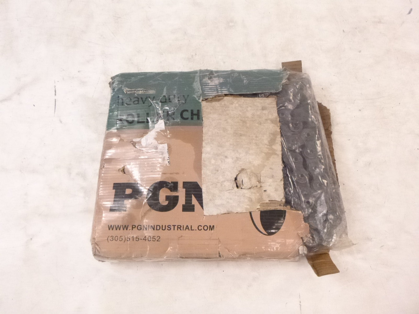 10' PGN RC-#80H/10FT Heavy Duty Roller Chain w/Connecting Link