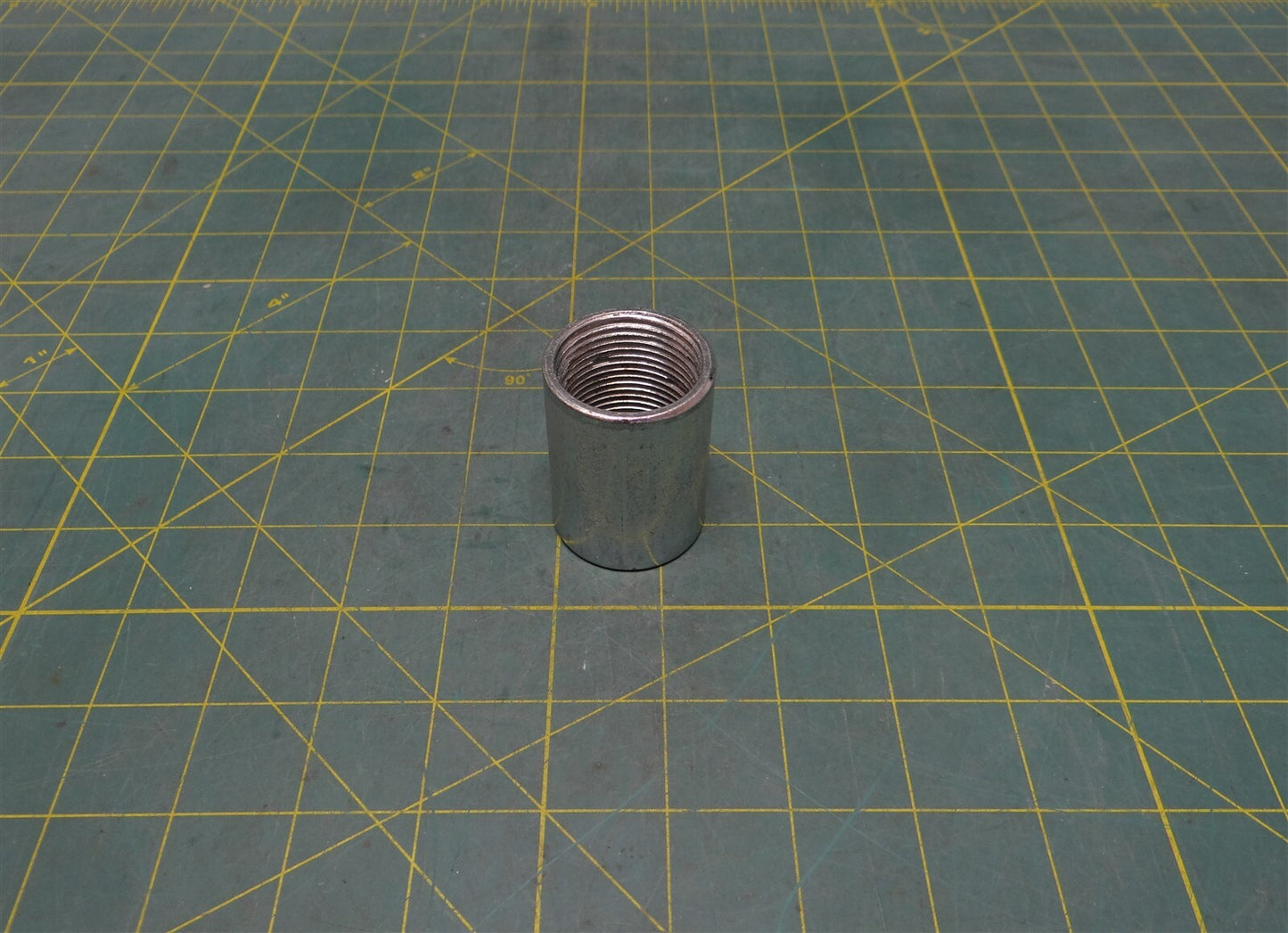 1" Galvanized Rigid Conduit Coupling For Threaded Rigid Conduit And IMC