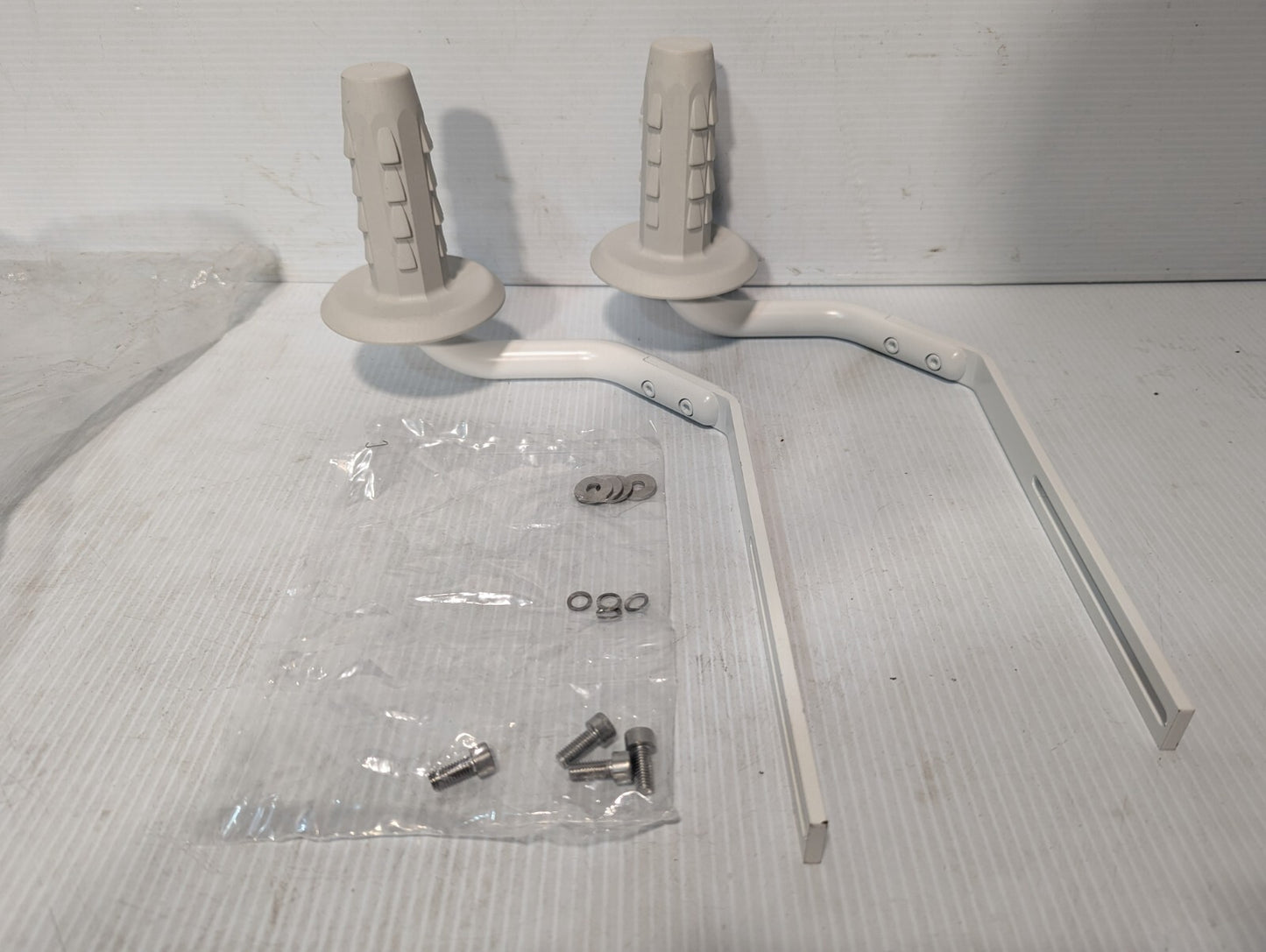 Pair of Dual Dental/Surgical Wall Mount Light Handles + Parts