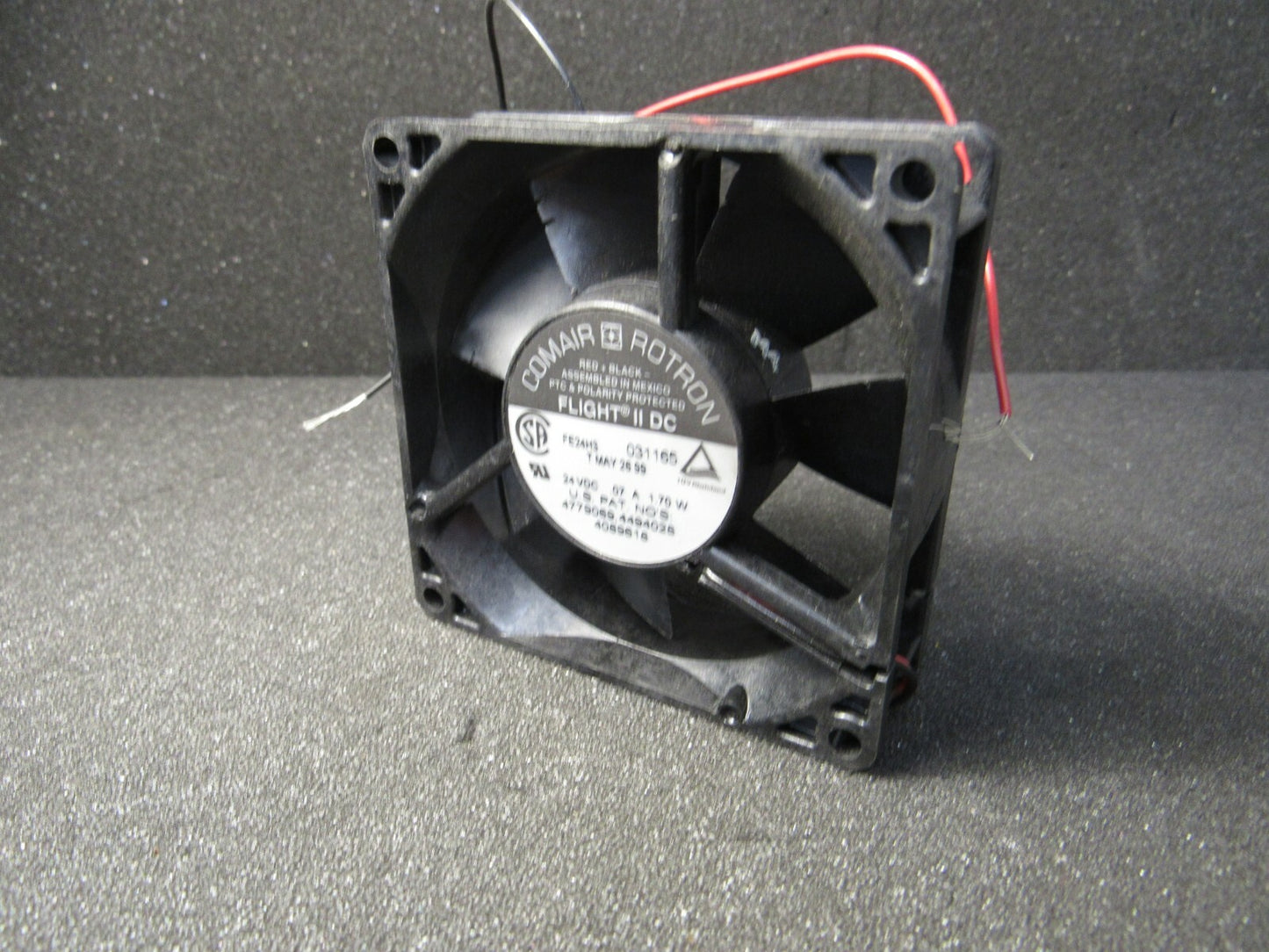 Comair Flight II FE24H3, 031165 DC Brushless Fan (24VDC, 0.7A, 1.70W) LOT OF 2