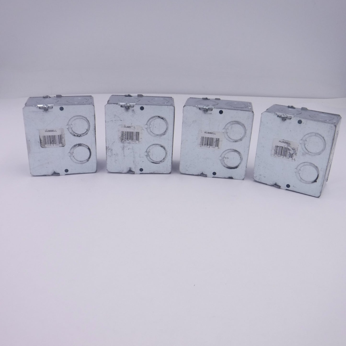 4 Pack RACO 22.5cu-in 3-1/4"D Masonry Electrical Boxes 689 1-15/16"OW