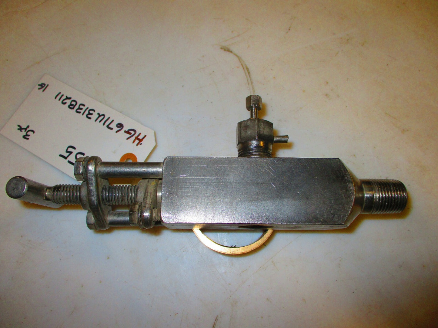 Orifice Block Gauge Valve | HEX HG671U313B211 | 1/2" MNPT X 1/2 FNPT | 6000 psi