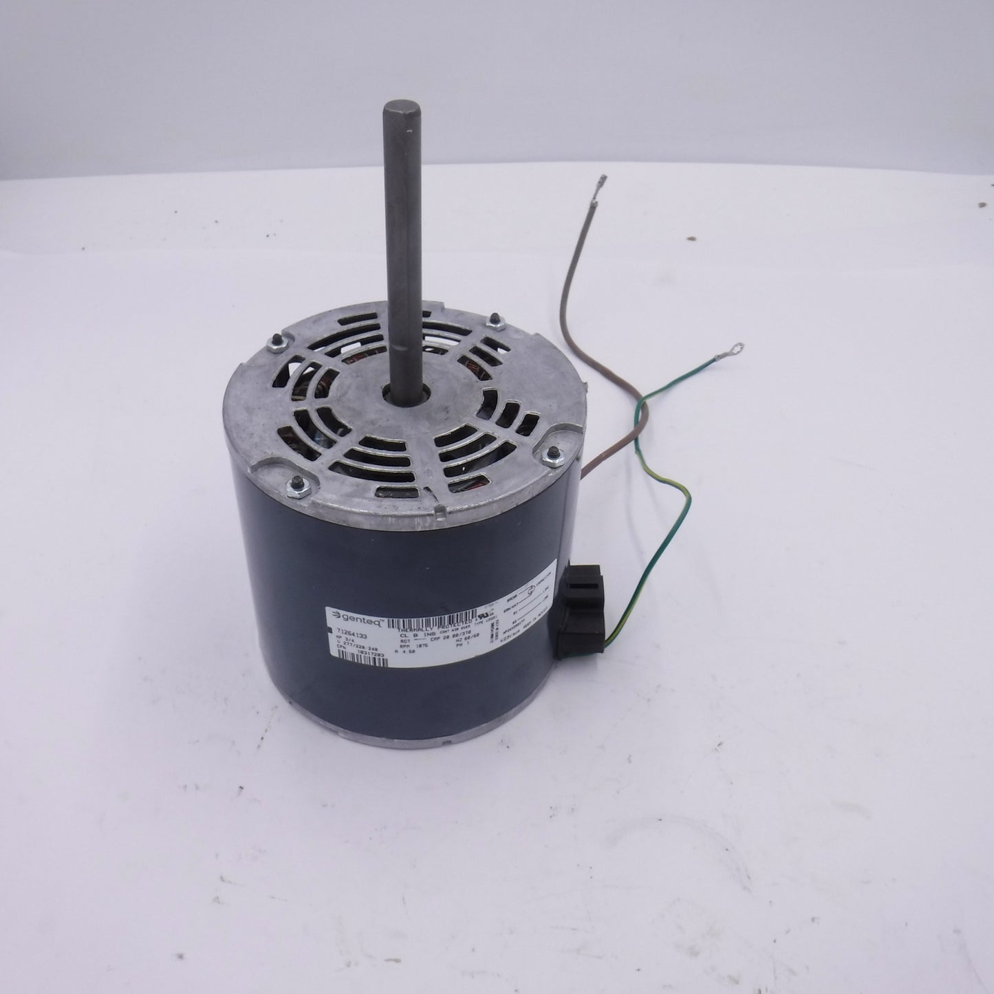 SEE DESC Titus 10317203 HVAC Motor 3/4HP 277V CCW Right Hand 1075 RPM