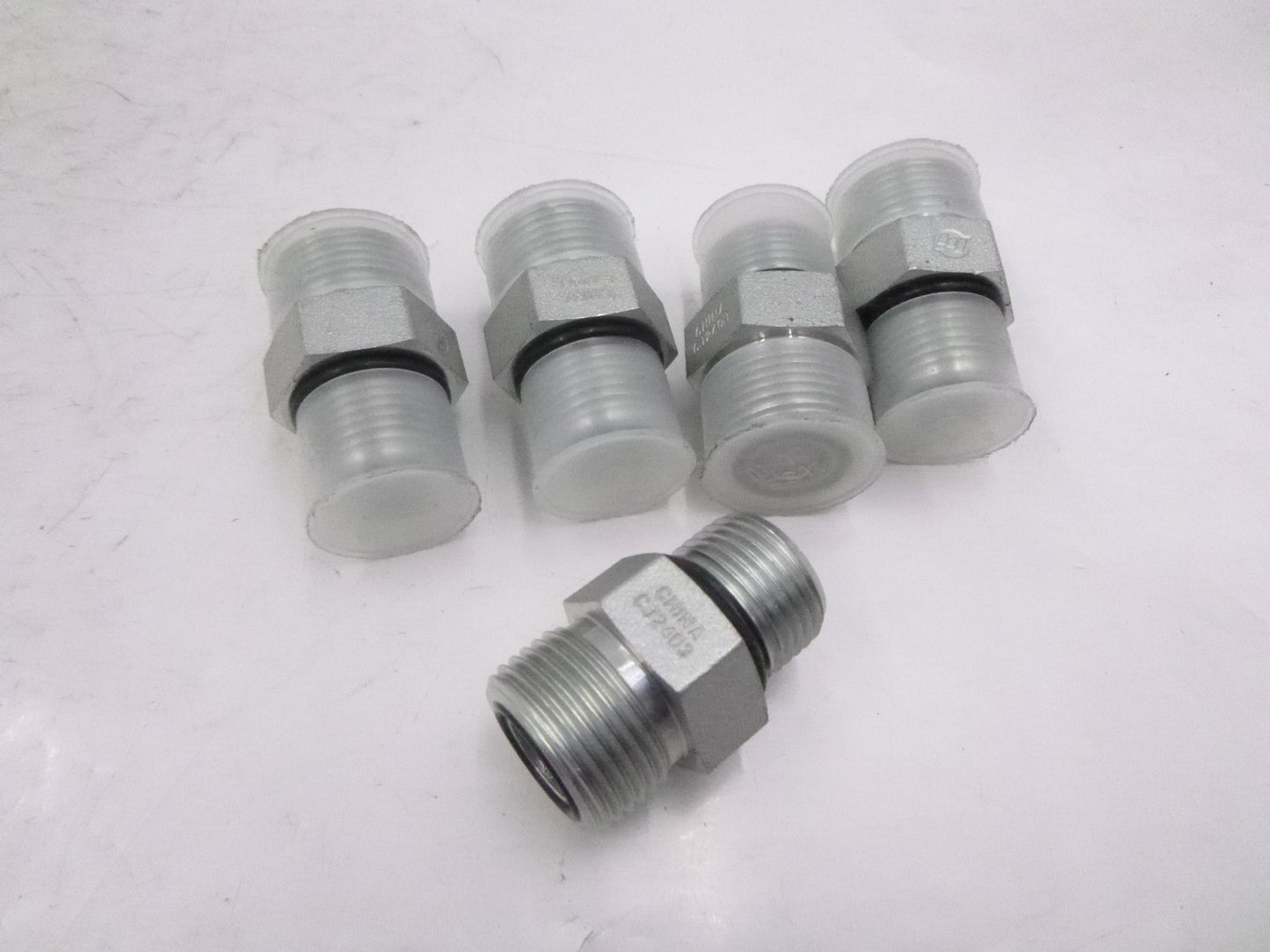 5 Pack Gates 8-10 F5OLO-S Seal-Lok O-Ring Face Seal Tube Fitting 7/8-14" x 1/2"
