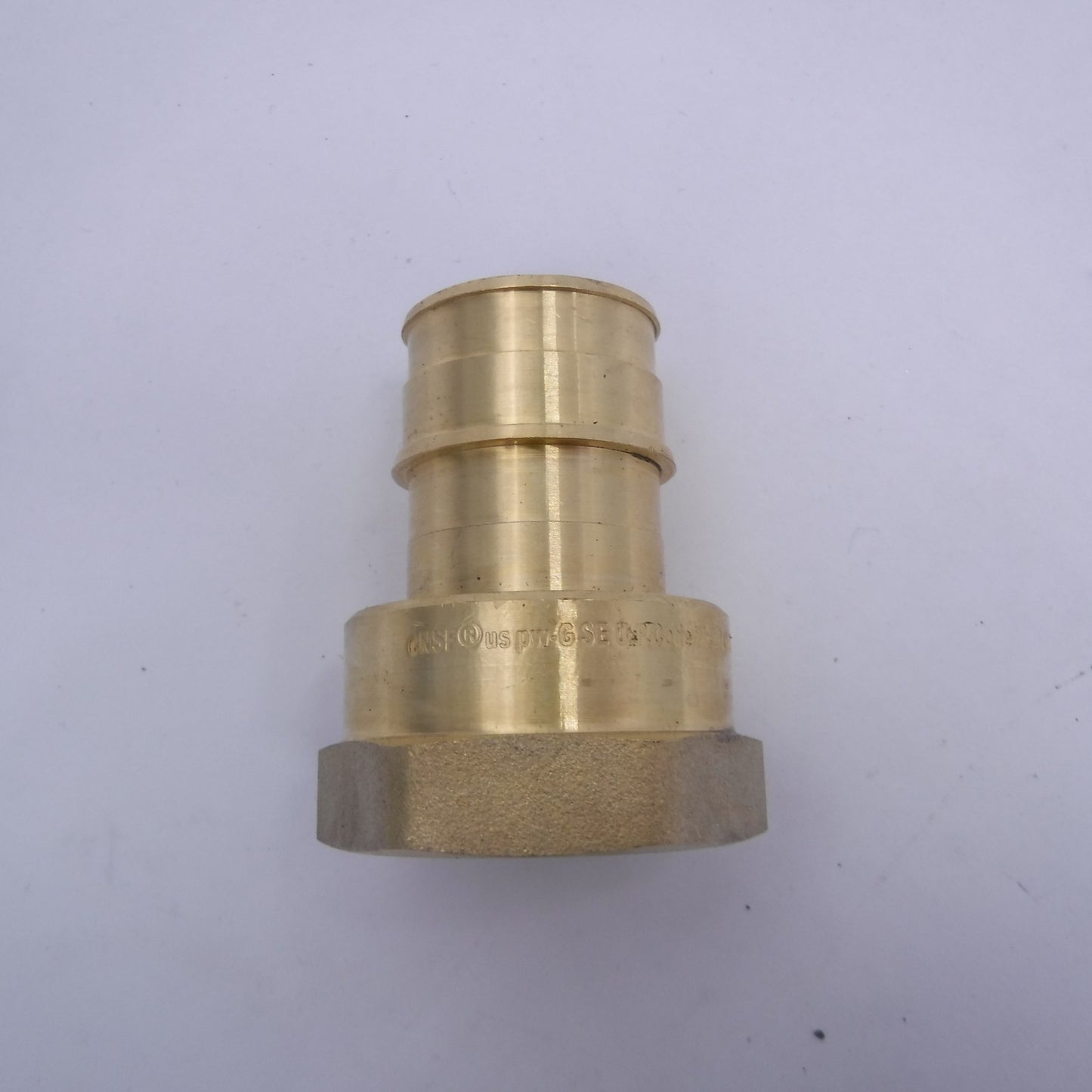 Uponor 1-1/4" Pex Expansion x 1-1/4" Female NPT Brass Adapter LF4571313