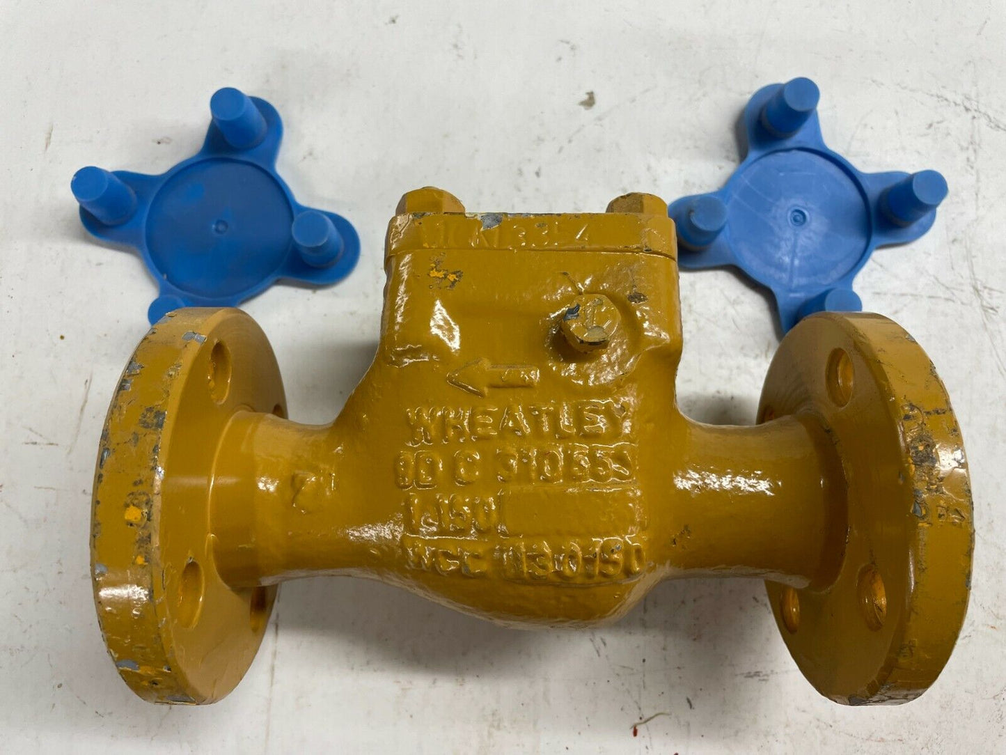 CAMERON WHEATLEY 510 Series Swing Check Valve 1" 150 RF Flanged Full Port