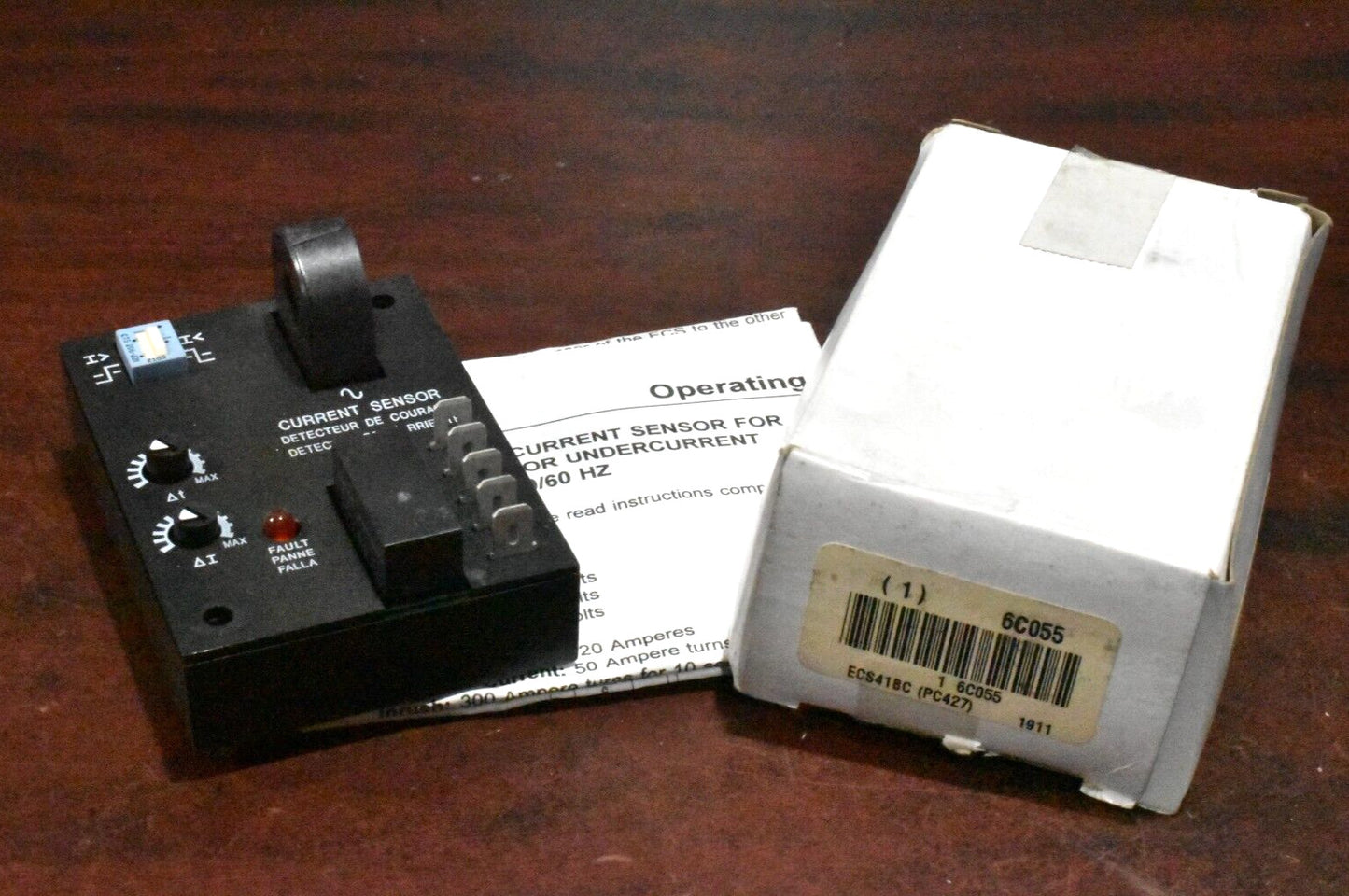 ABB ECS41BC Solid State Control Current Sensor 2 to 20A, 120VAC