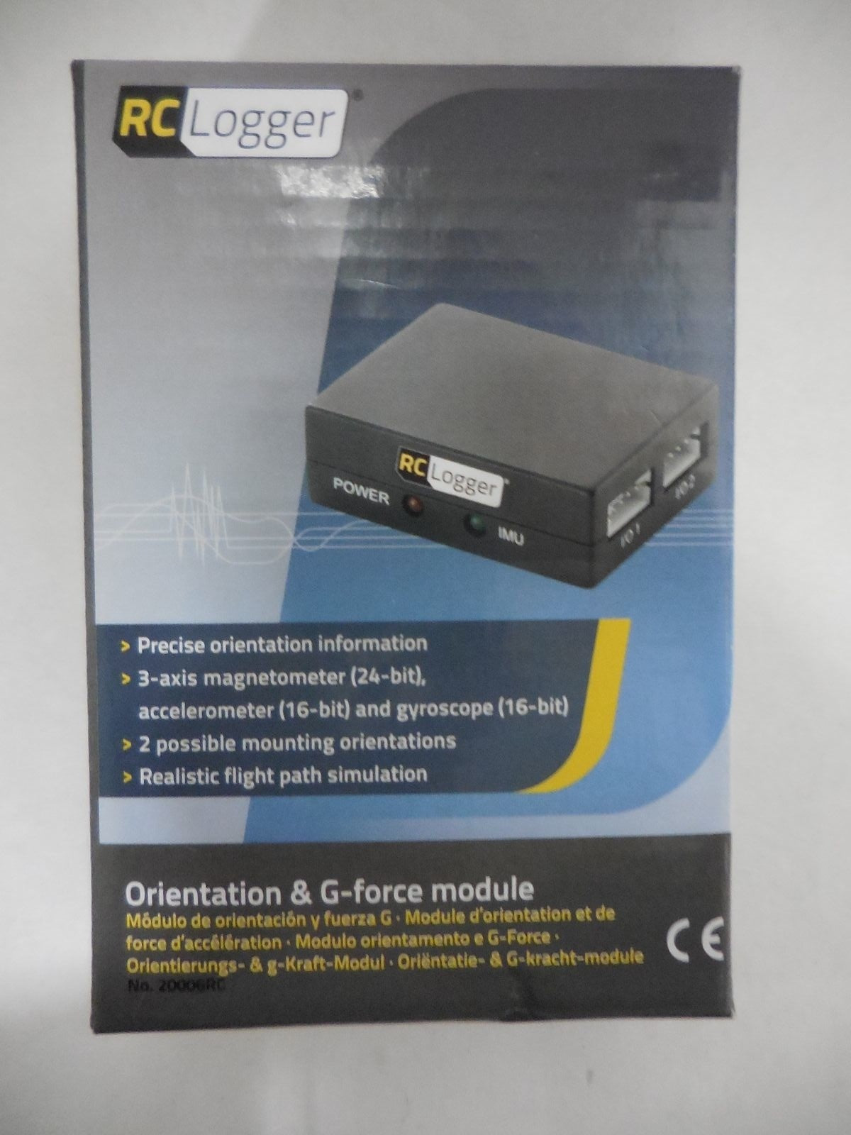 RC Logger Orientation & G-Force Module 20006 RC