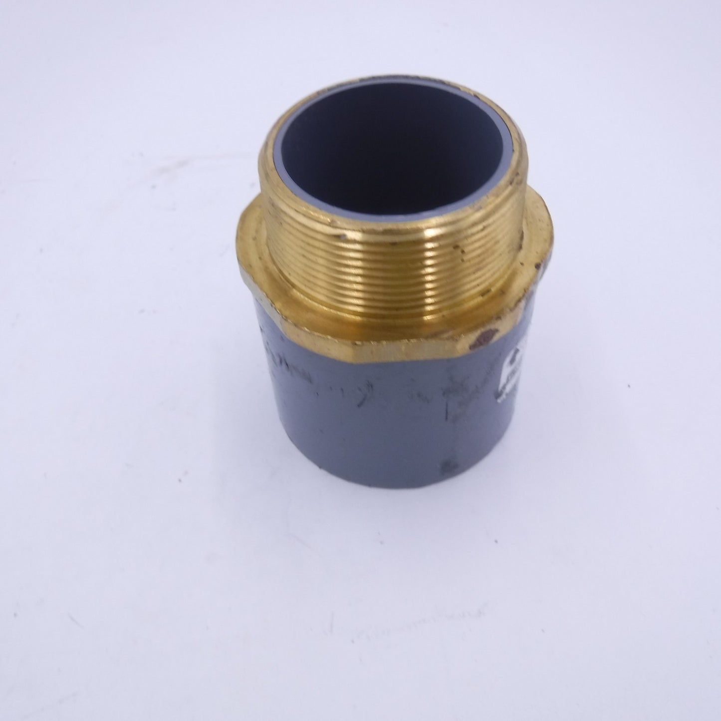 Spears 2" Brass MPT x CPVC Socket Male Adapter 836-020CBR