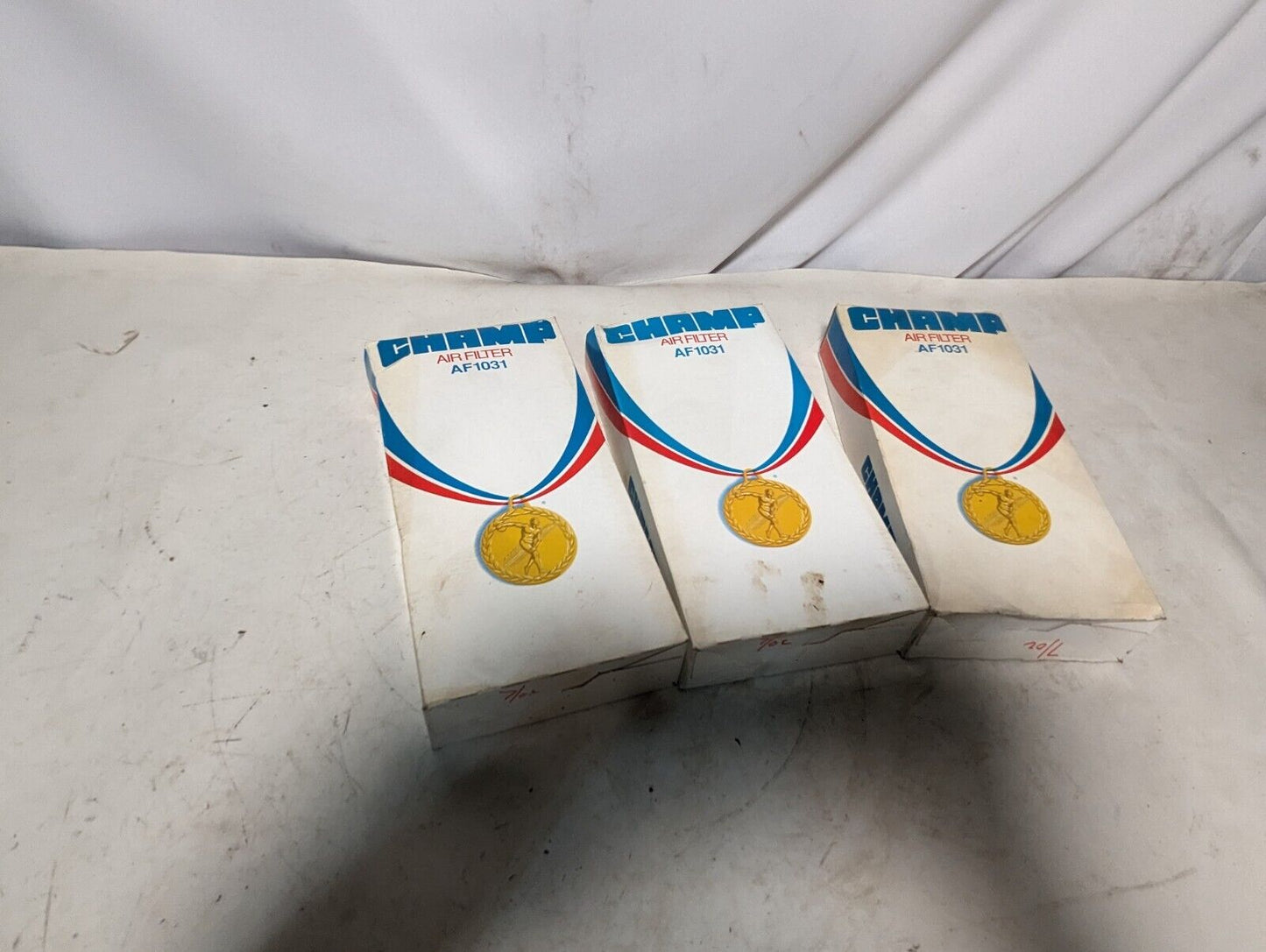 Lot of 3 Champ AF1031 air filters