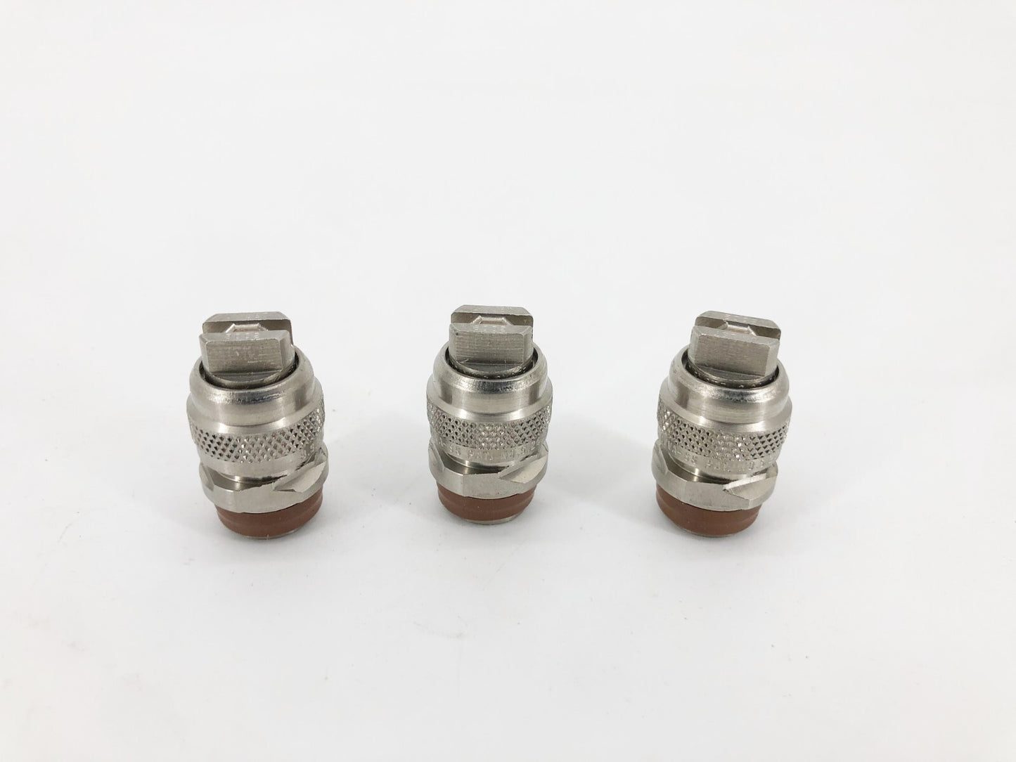 Lot of 3 New Spraying Systems QVVA-SS8002 VeeJet Spray Tips Stainless Steel