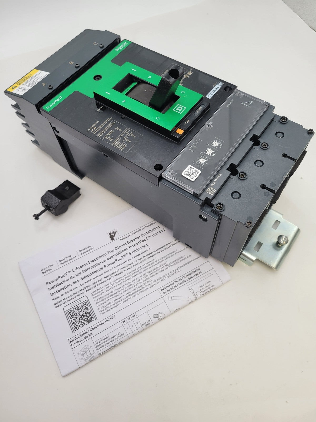 Square D LJA36400U31X PowerPact Circuit Breaker 400A 3P 600V LJ I-Line