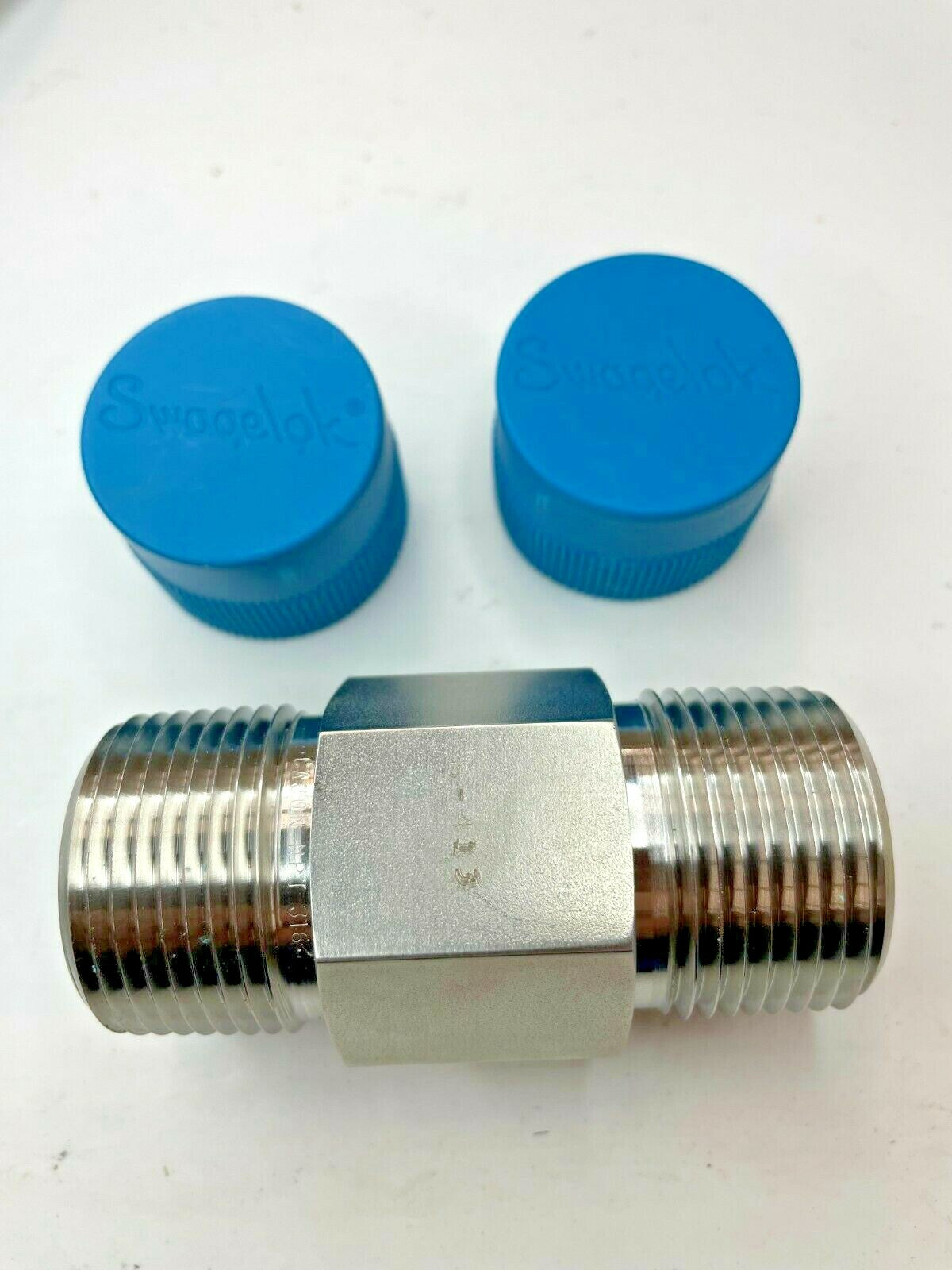 SWAGELOK CAJUN SS-16-HLN-3.00 1" Male Thread NPT Pipe Nipple 316 Stainless Steel