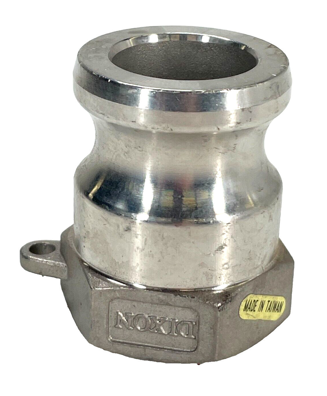 DIXON 100-A-SS 1" FNPT x Male Cam & Groove 316 Stainless Steel Fitting