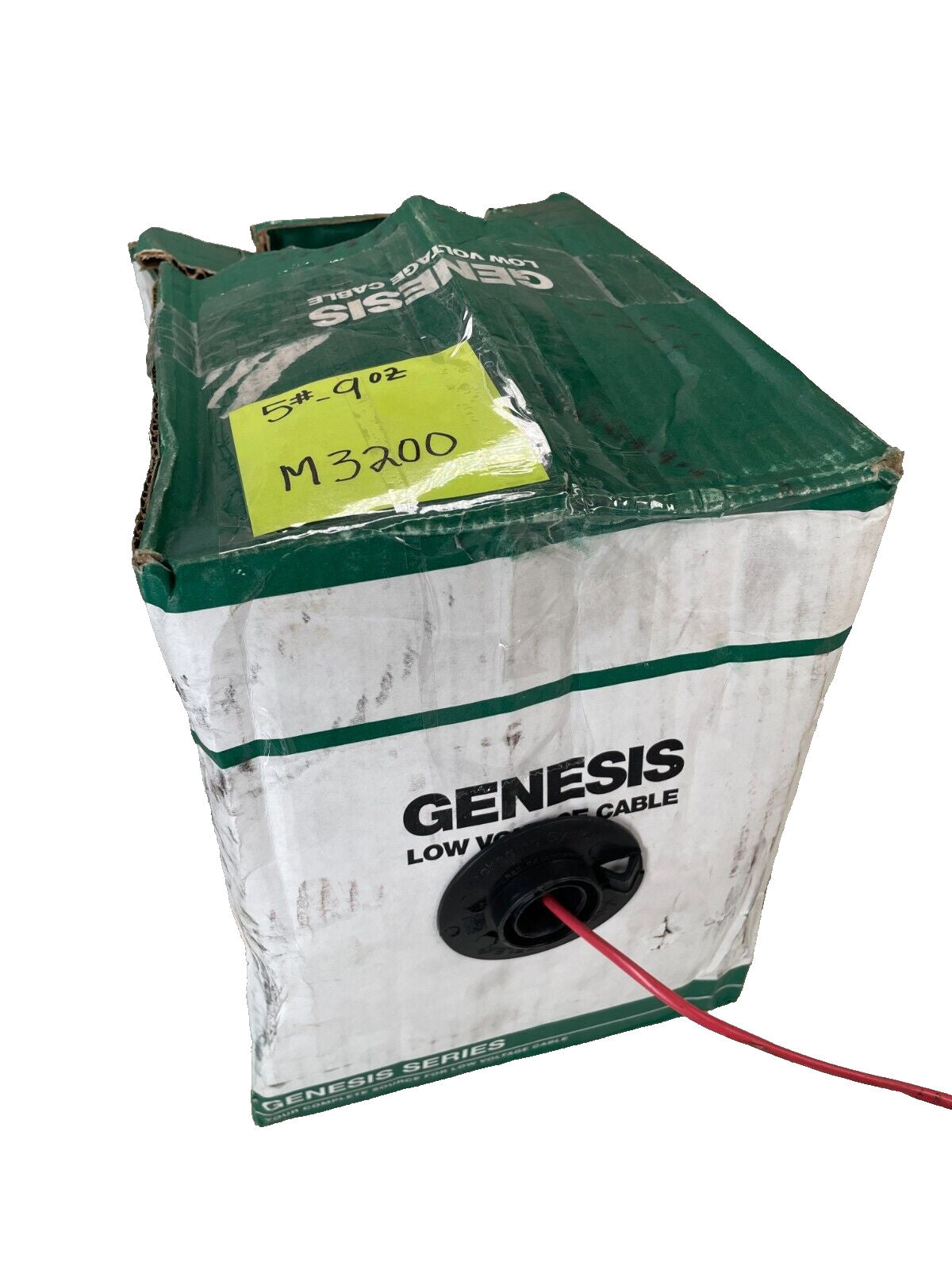 (228 Feet) Honeywell GENESIS 41115504 16/2 AWG Solid General Purpose Wire, Red