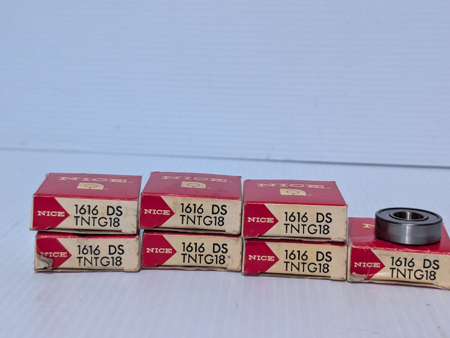 Lot of 7 Nice 1616DSTNTG18 Ball Bearing Shields - Free Returns