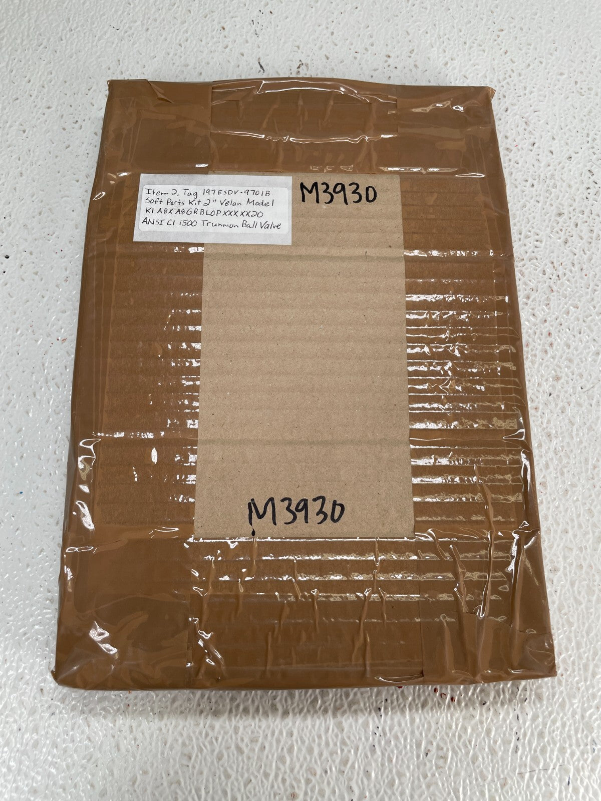 VELAN 60274-2 Soft Parts Repair Kit for 2" 1500 Model K1 Trunnion Ball Valve