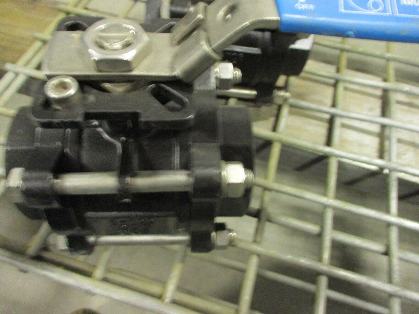 MARWIN Ball Valve 2" 1000 WOG Full Port Socket Weld Ends MODEL: 8723F-A