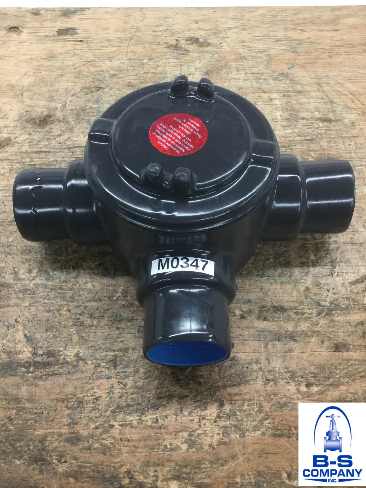 PLASTIBOND PRGUAT69 2" PVC Coated GUAT Body W/ Aluminum Cover Conduit Fitting