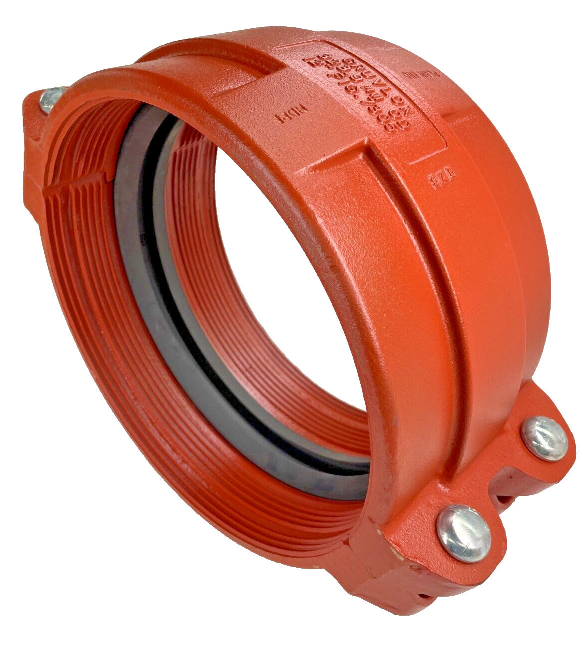 Gruvlok 12" Style 7305 HDPE Plain End Pipe Coupling Complete w/ Bolts & Gasket