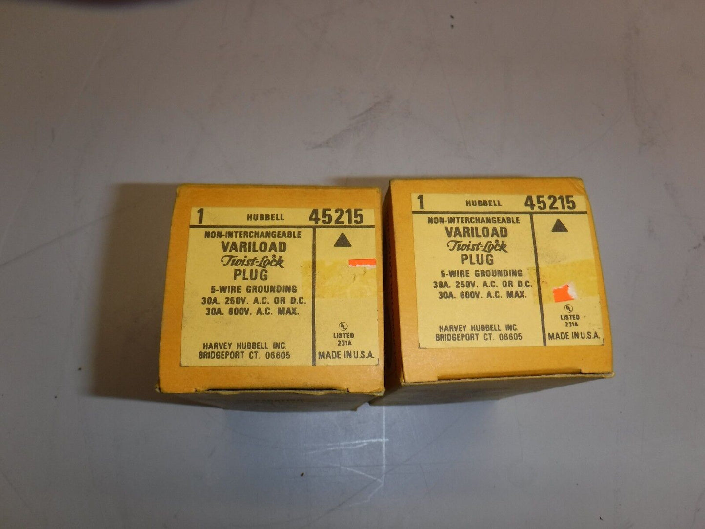Hubbell 45215 lot of 2 one price