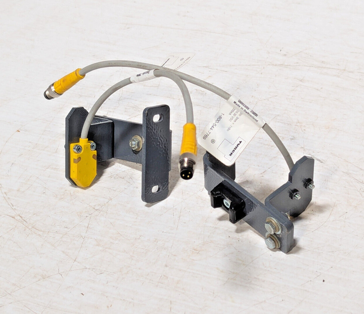 Lot of 2: Turck BI3-Q06-AP6X2-0.2M-PSG3M Inductive Sensors, 10-30VDC, S1620185