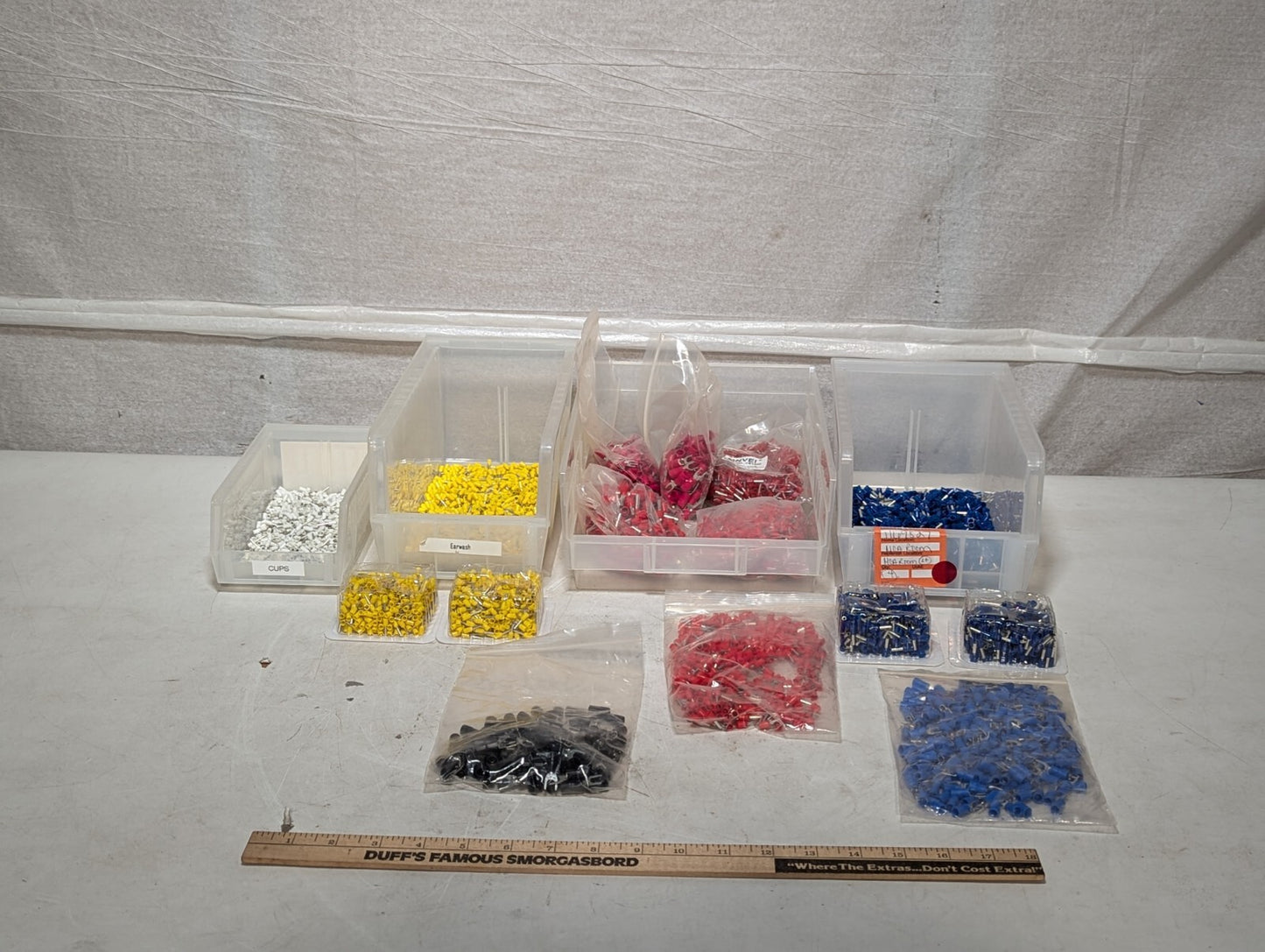 Large Lot of Insulated Connectors BM 00503 Donghe E-1010 MNVEI VE1508 BM 00506 +