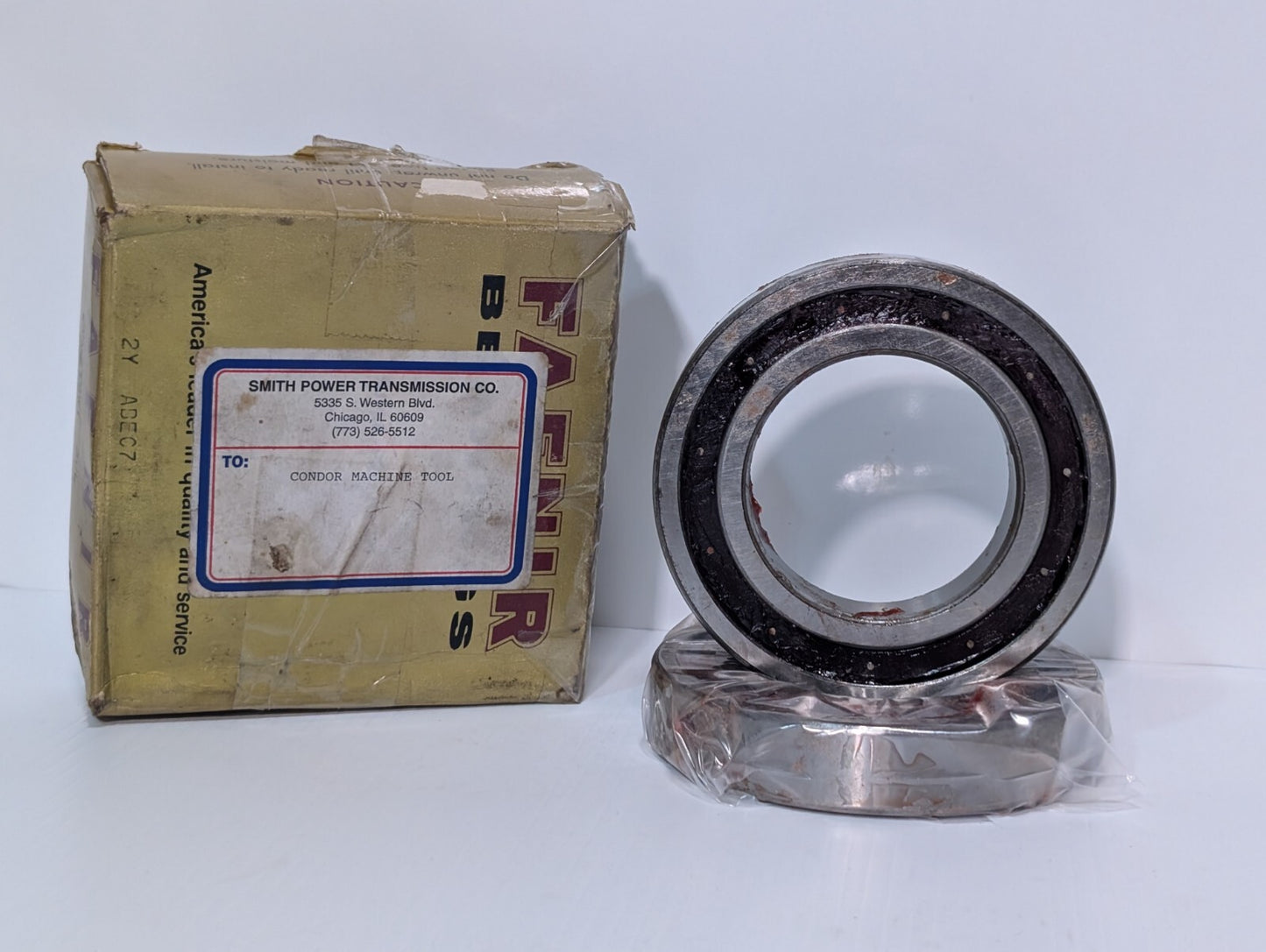New Departure 3215-XD Sealed Ball Bearing, 130mm OD IGNORE BOX