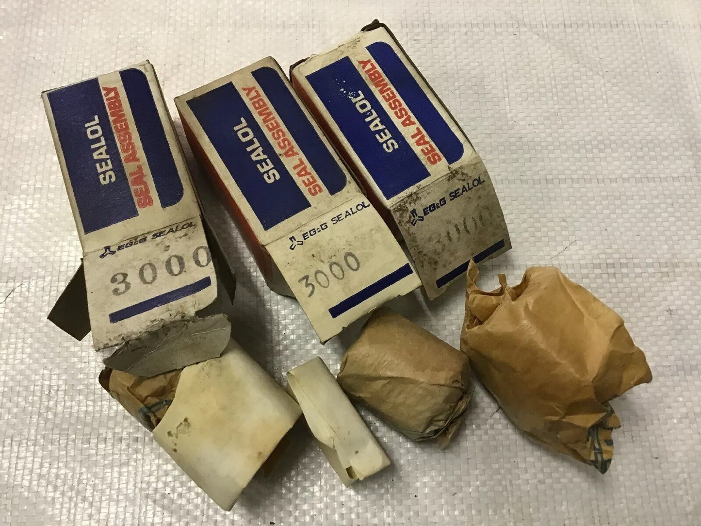 EG&G Sealol 3000 Rotary Seal Assembly Lot Of 3 New Old Stock