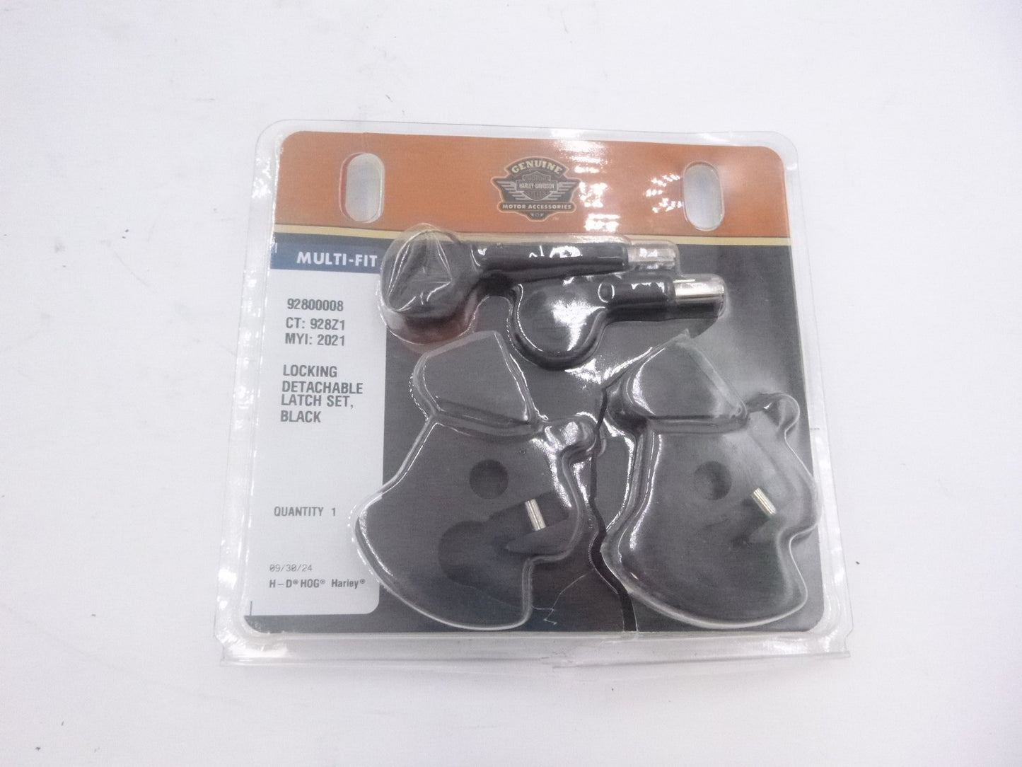 OEM Harley-Davidson Locking Detachable Latch Kit 92800008 For 2018-2025 Softail