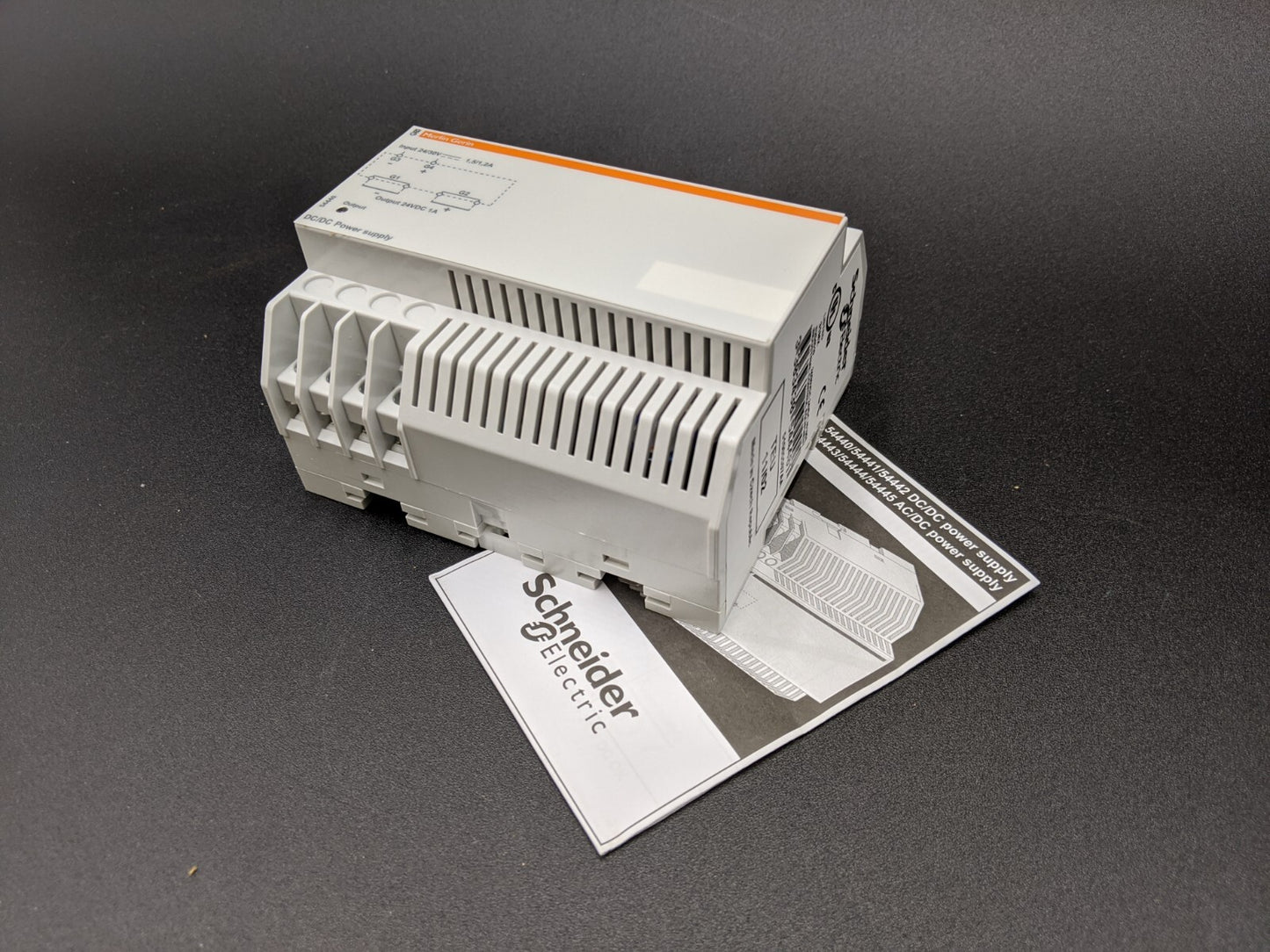 Merlin Gerin Schneider Electric 54440 DC/DC Power Supply In24/30V 1,5/1,2A