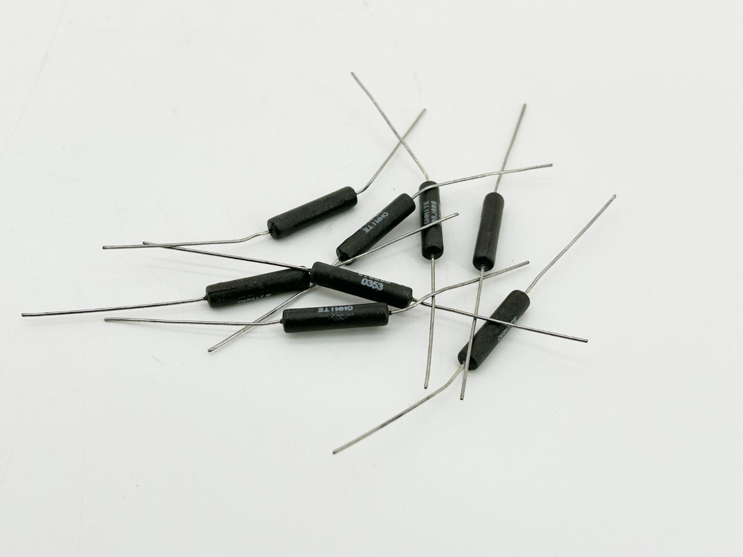 New Lot of 8 Ohmite 95J6R8 Resistor 5W 6.8OHMS VIT Mold 5%