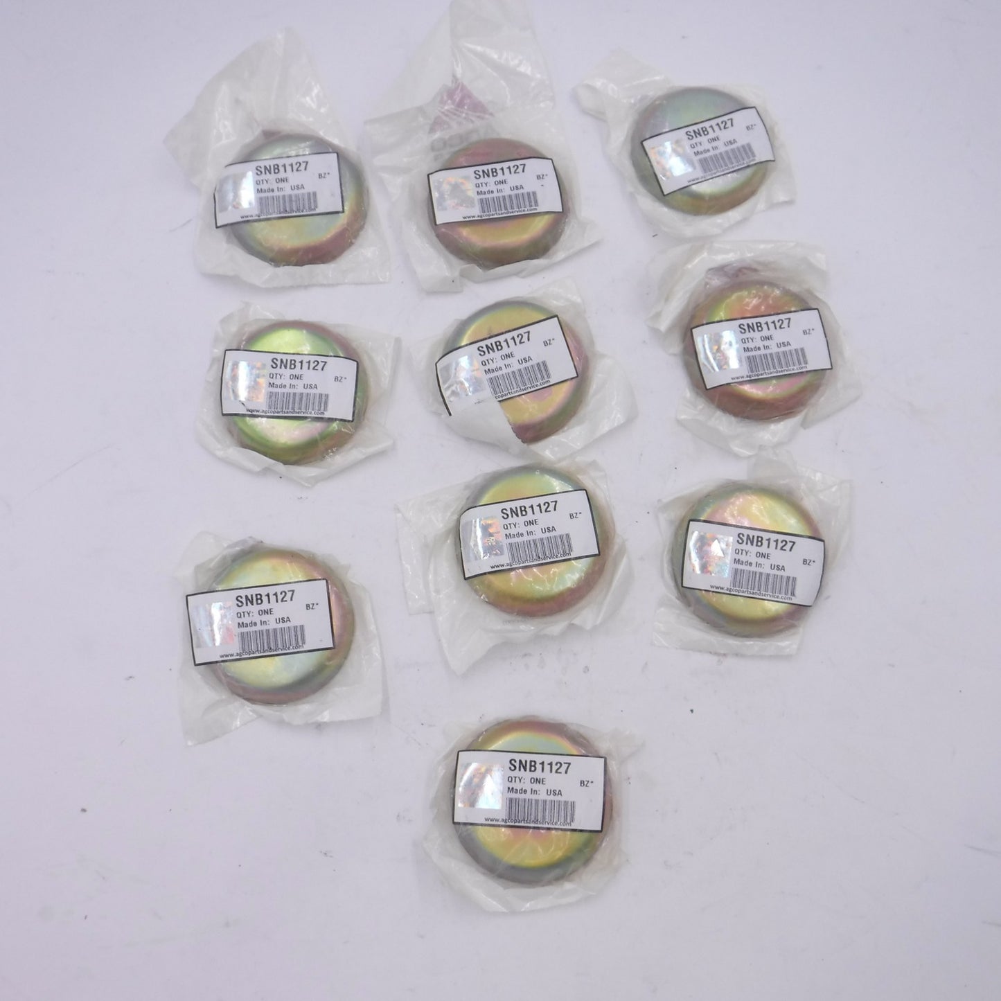 10 Pack AGSmart Dust Caps SNB1127 For Landdoll 144266