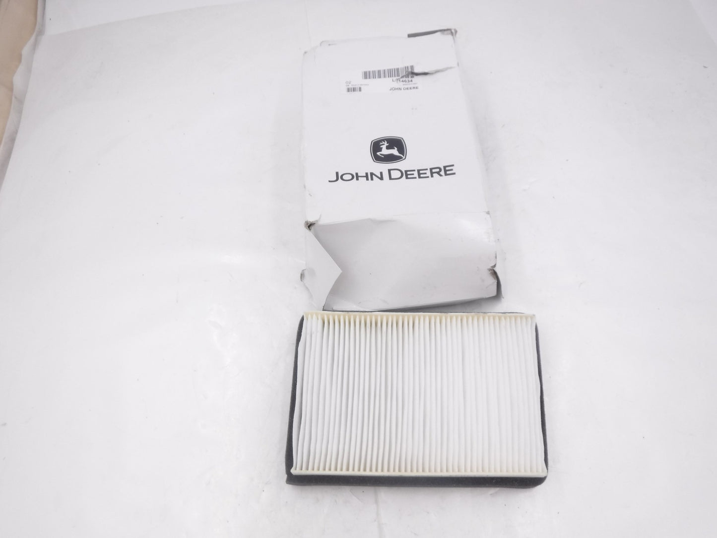 Genuine OEM John Deere Cab Air Recirculation Filter L214634 For 6M-1654 6R 110