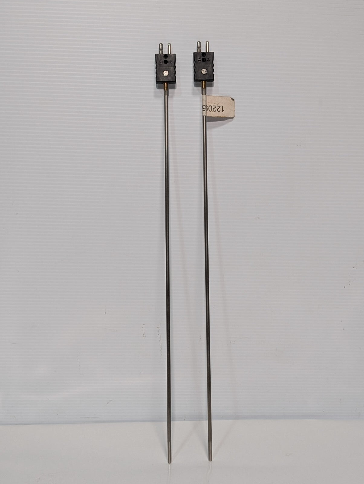 Lot of 2 Unbranded 122095 Bendable Thermocouple Probe For Liquid And Gas, 18"