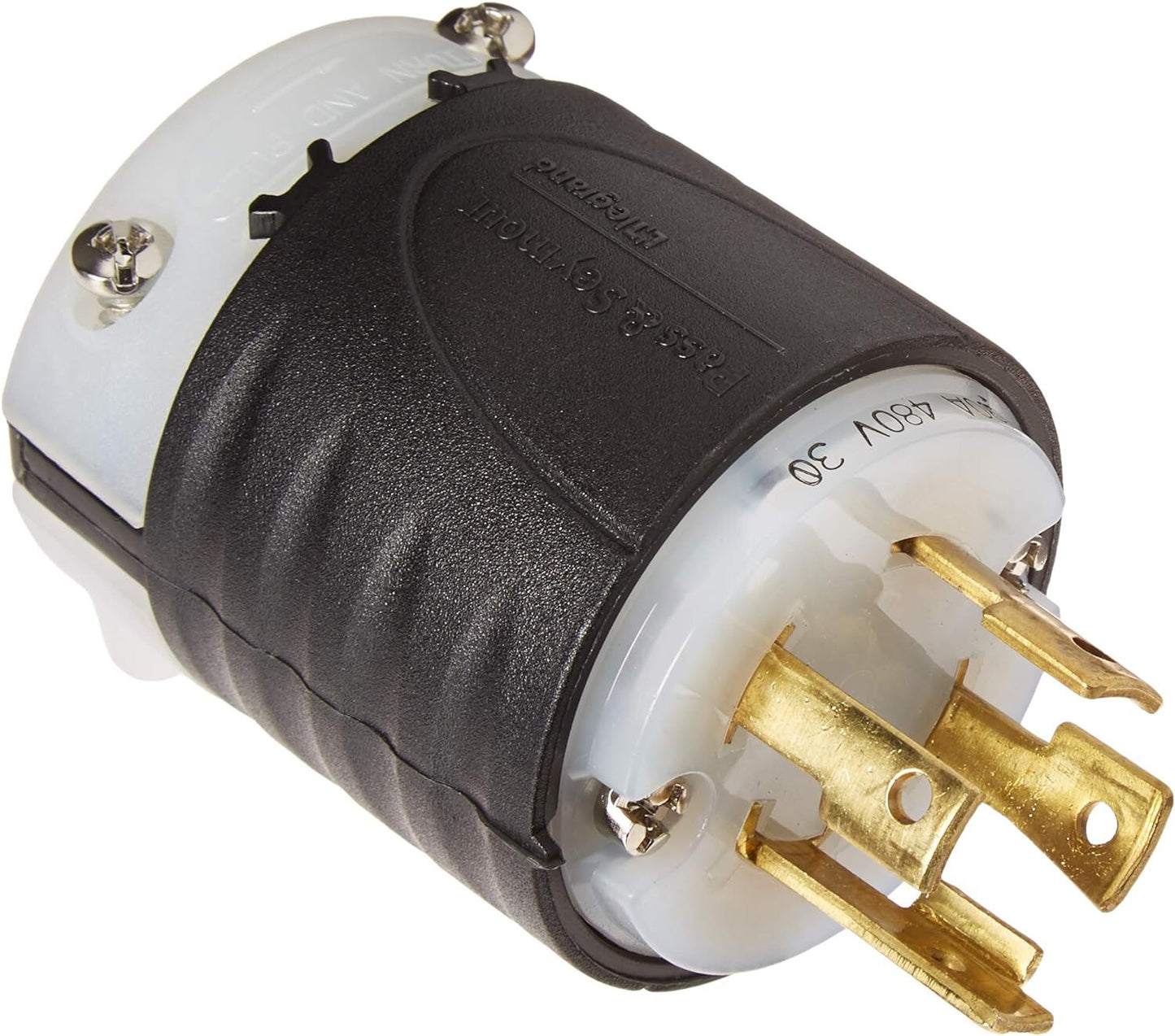 PASS & SEMOUR L1630P 30AMP 4WIRE 480V MALE PLUG