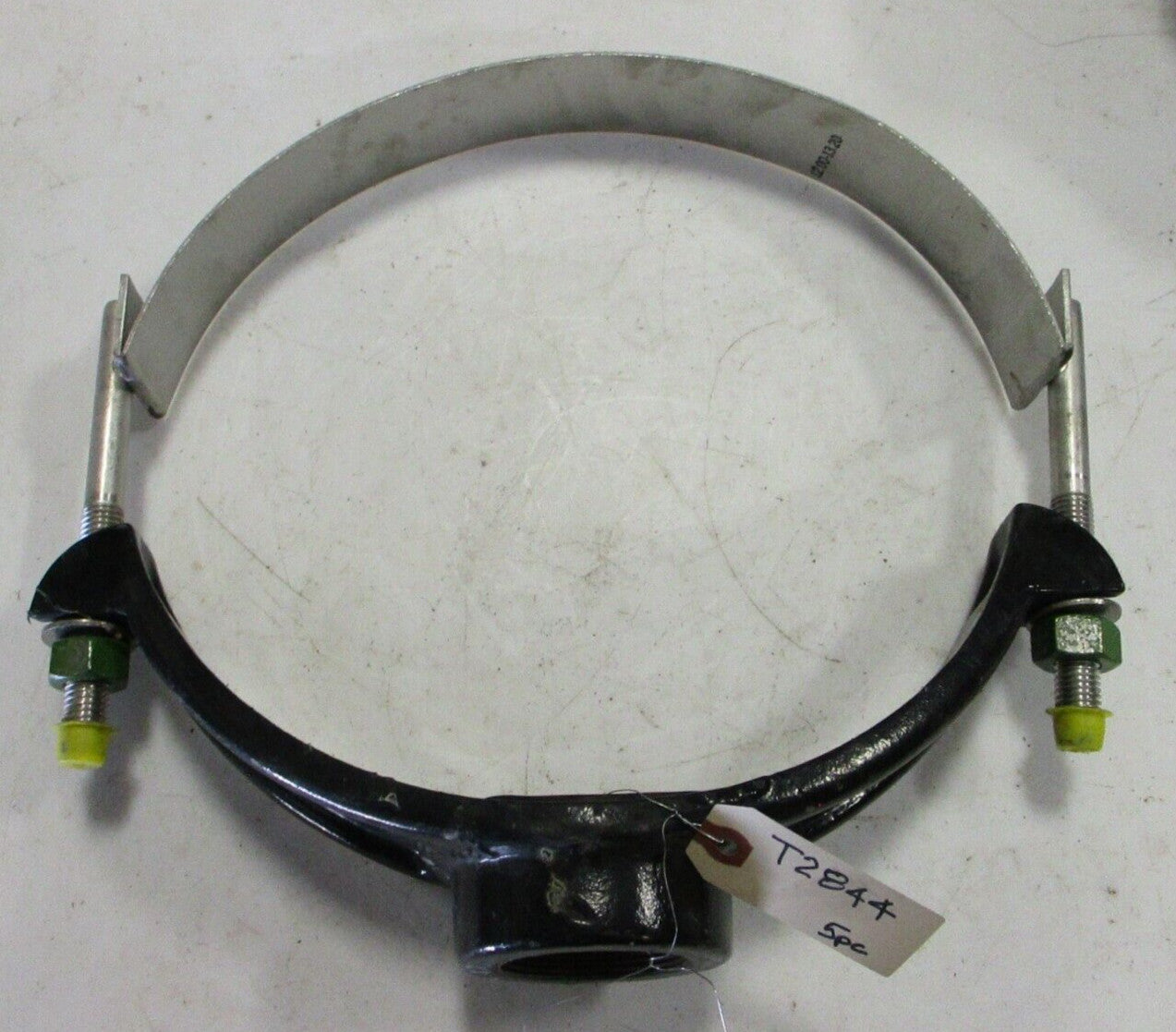 ROMAC 101NS Service Saddle 12" (12.0-13.2 OD) x 2" NPT Outlet | SS Single Strap