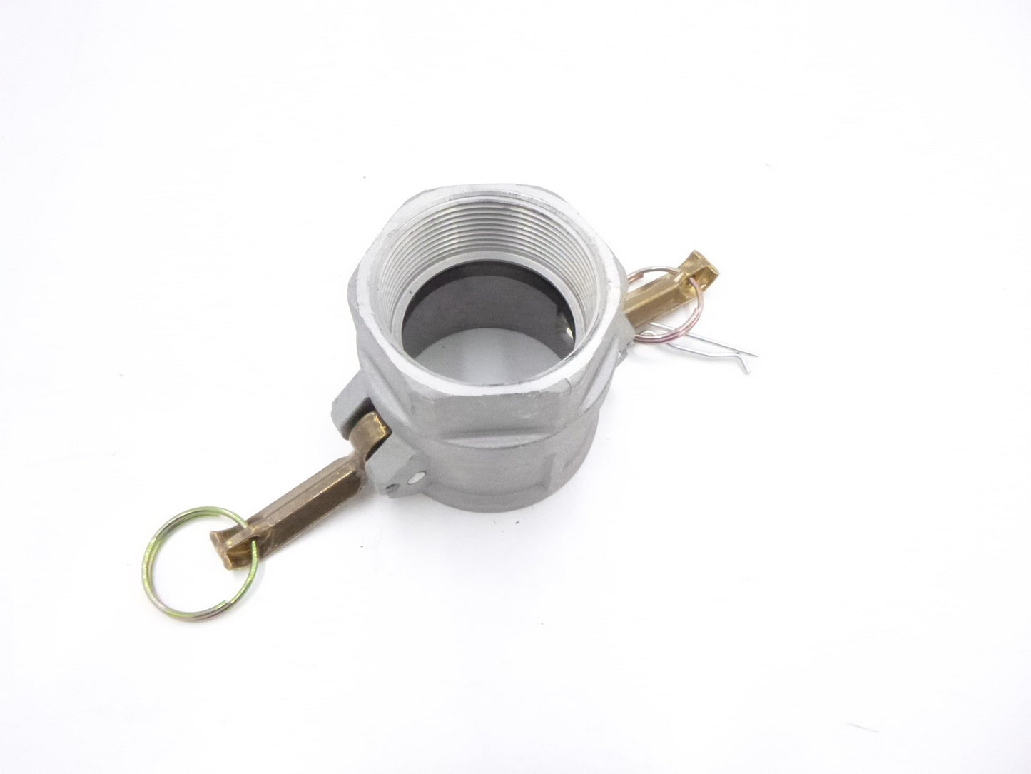 Single 2" Type D Camlock Female Coupler x Female NPT Aluminum Hose Fitting