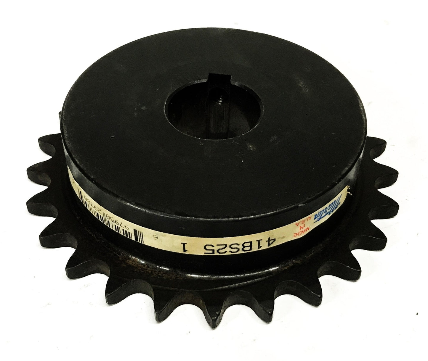 Martin 1 inch ID x 4-1/8 inch OD x 1 inch DP Roller Chain Sprocket 41BS25-1 NOS