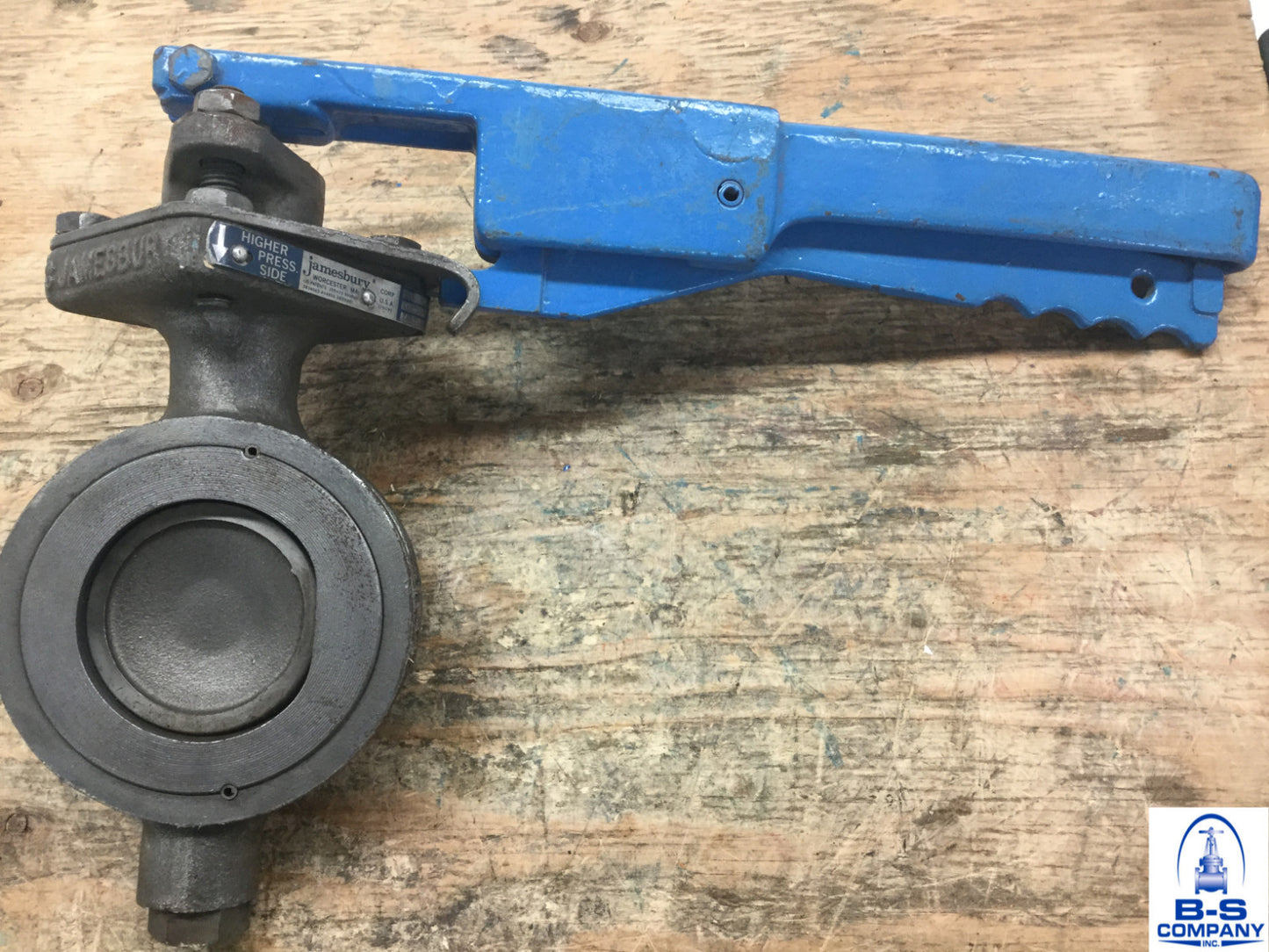 High Performance Butterfly Valve 3" 150 Wafer JAMESBURY 3-815W-11-22-HBM1-A