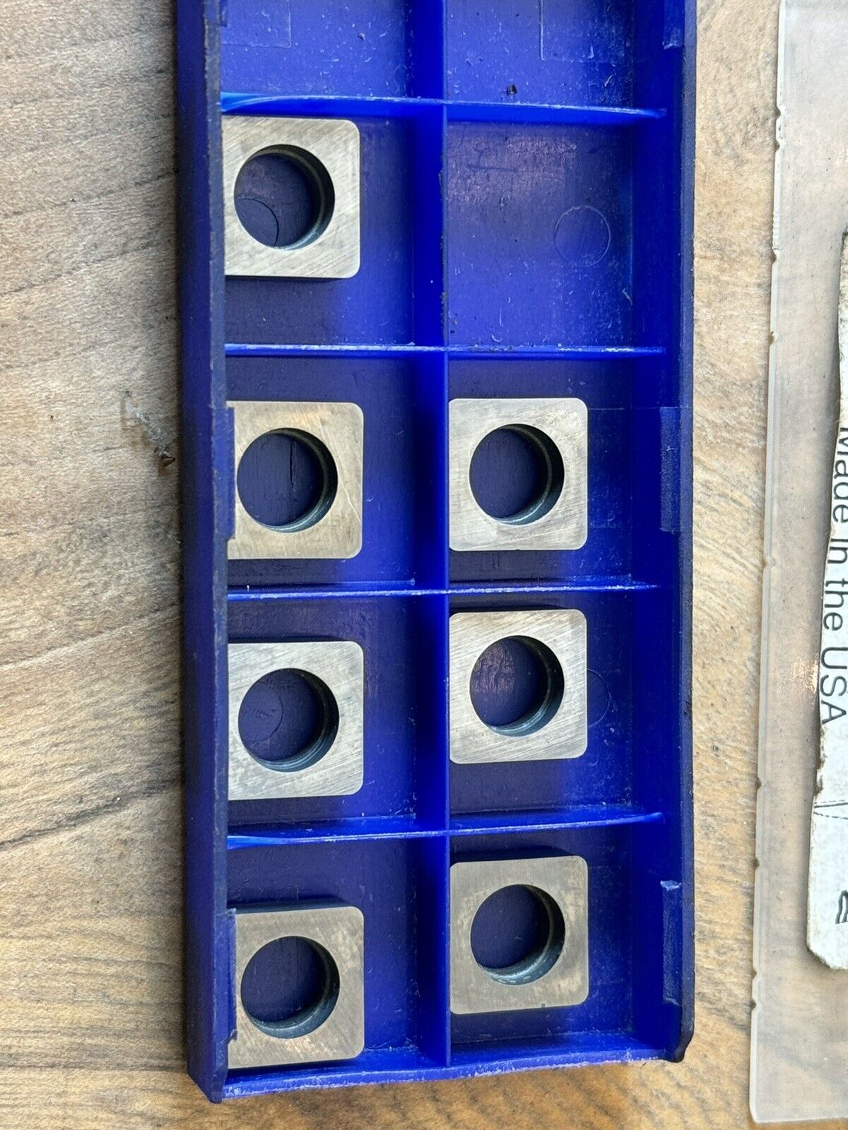 7 Pieces ISSN-433 New Carbide Insert Seats