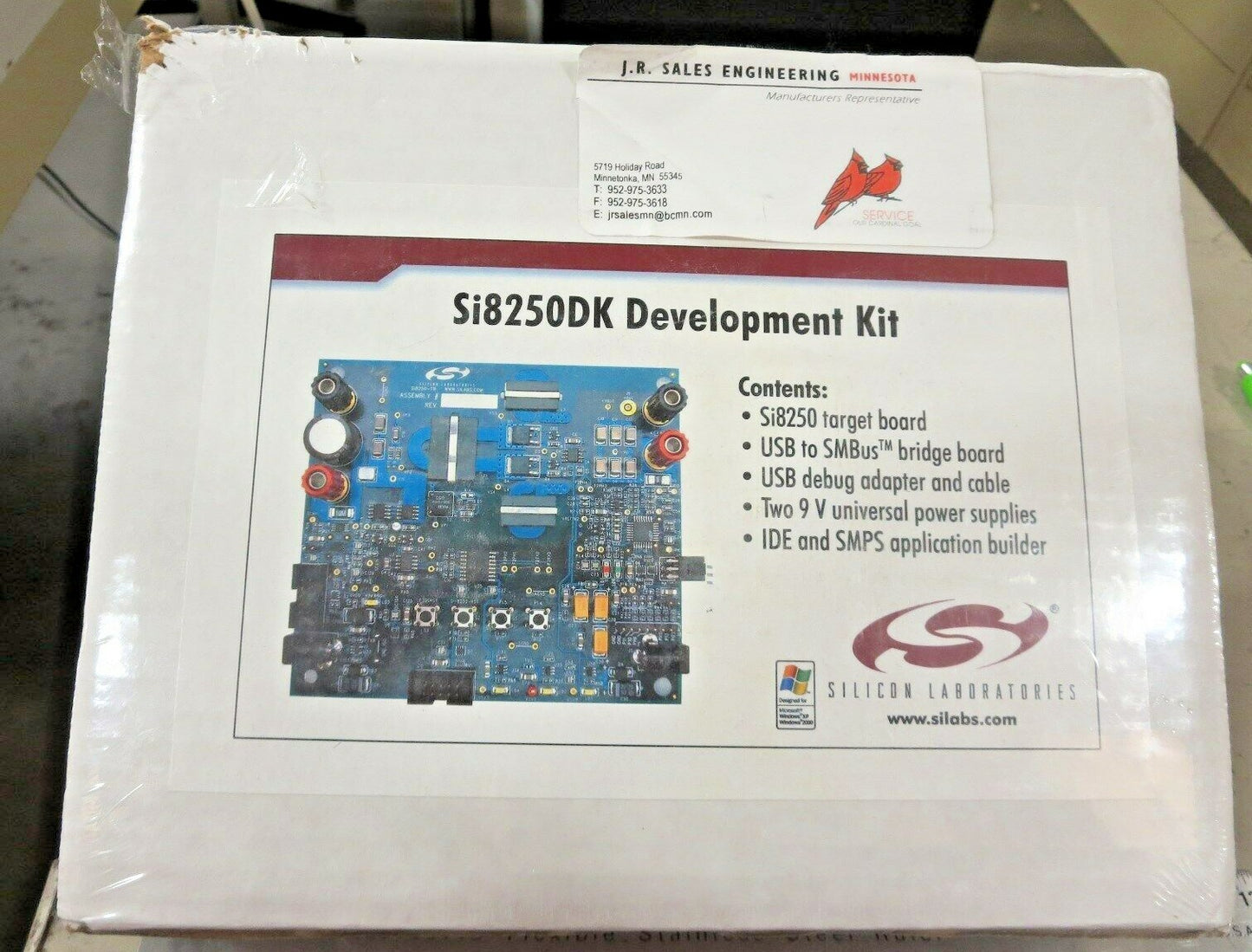 Silicon Laboratories Si8250DK Micro-Controller Development Kit (Sealed Box- NEW)