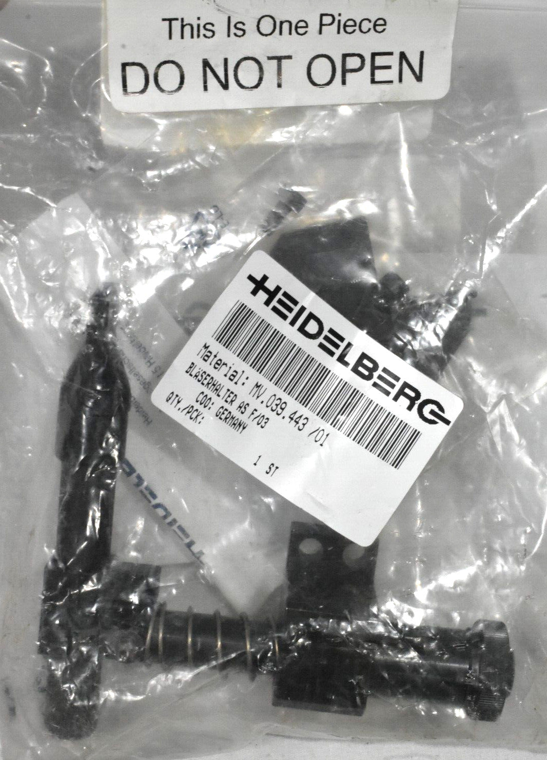 Heidelberg MV.039.443/01 Air Blast Nozzle Holder